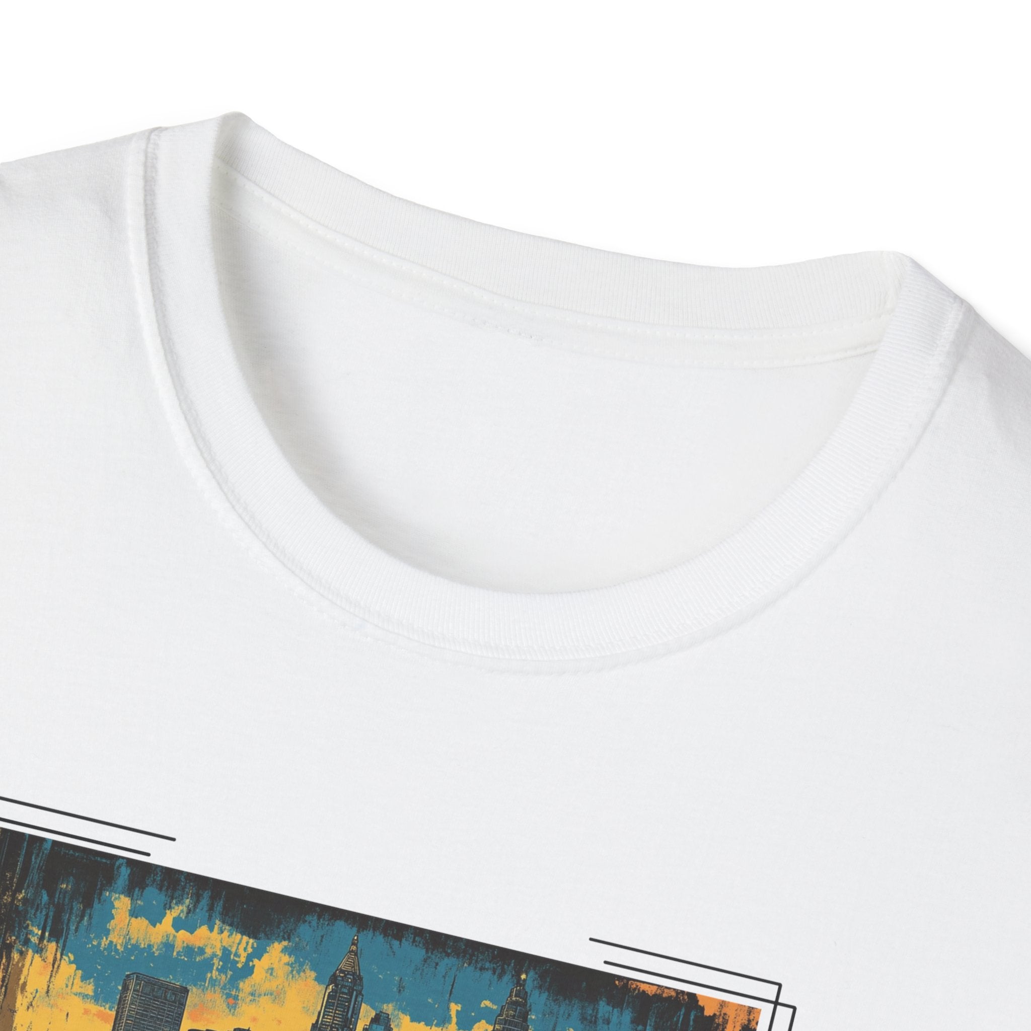 Ohio Skyline T-Shirt | Retro State Poster, Vintage Cleveland Columbus Design