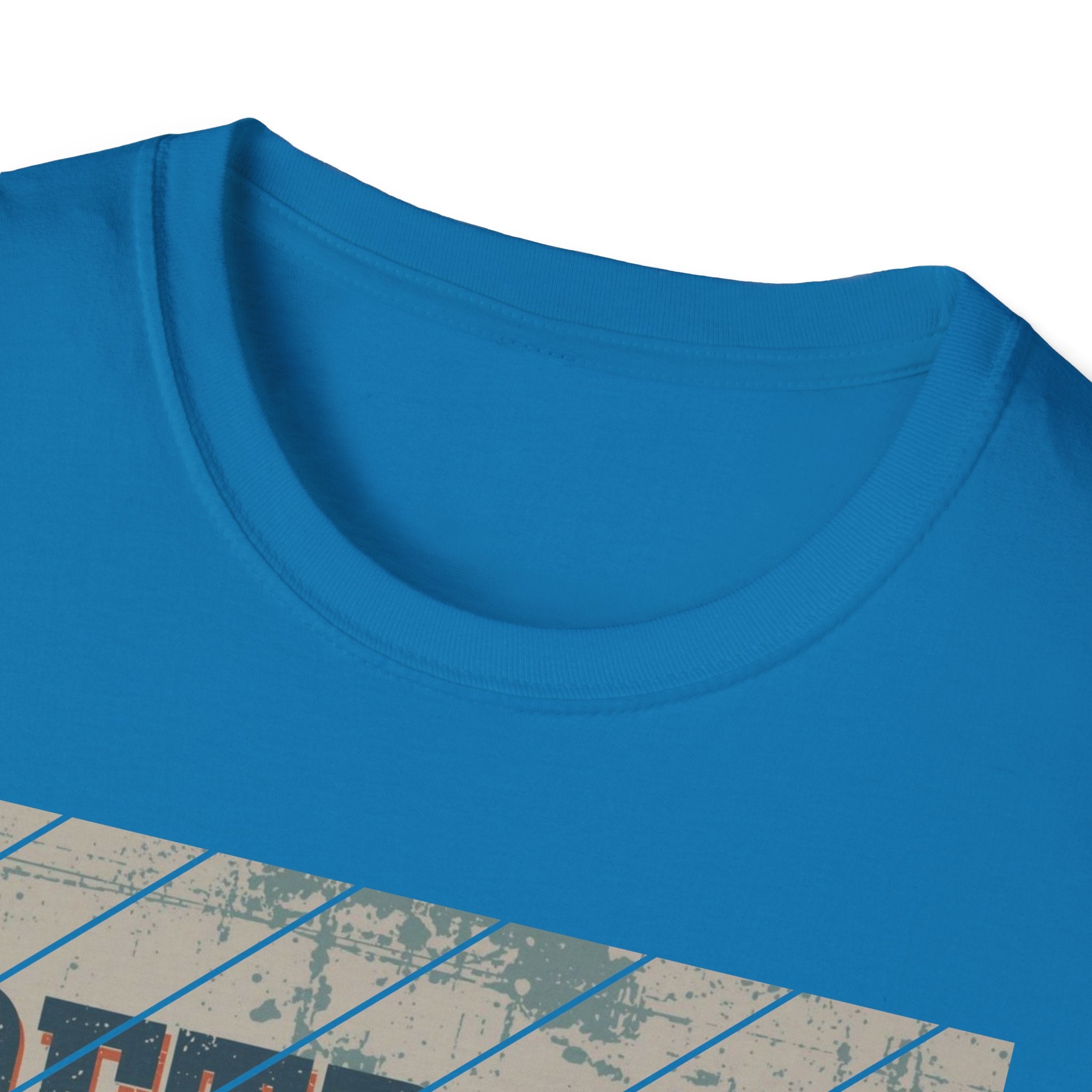 Detroit Hustle T-Shirt — Vintage Distressed Motor City Tee