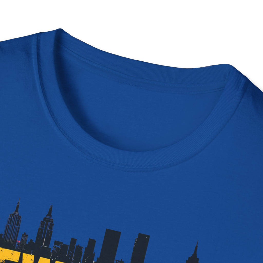 New York skyline graffiti T-Shirt | NYC skyline urban street art