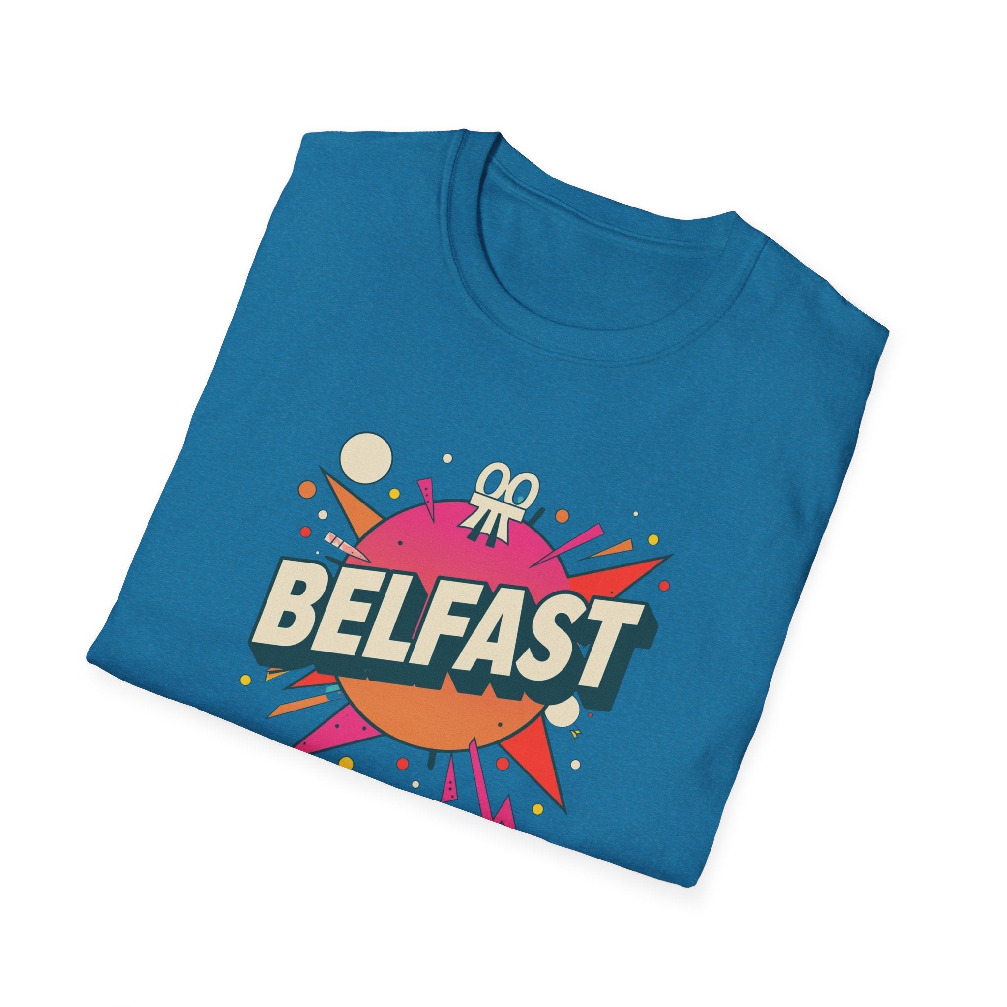 Belfast Retro Pop Art T-Shirt — Vintage City Graphic Tee