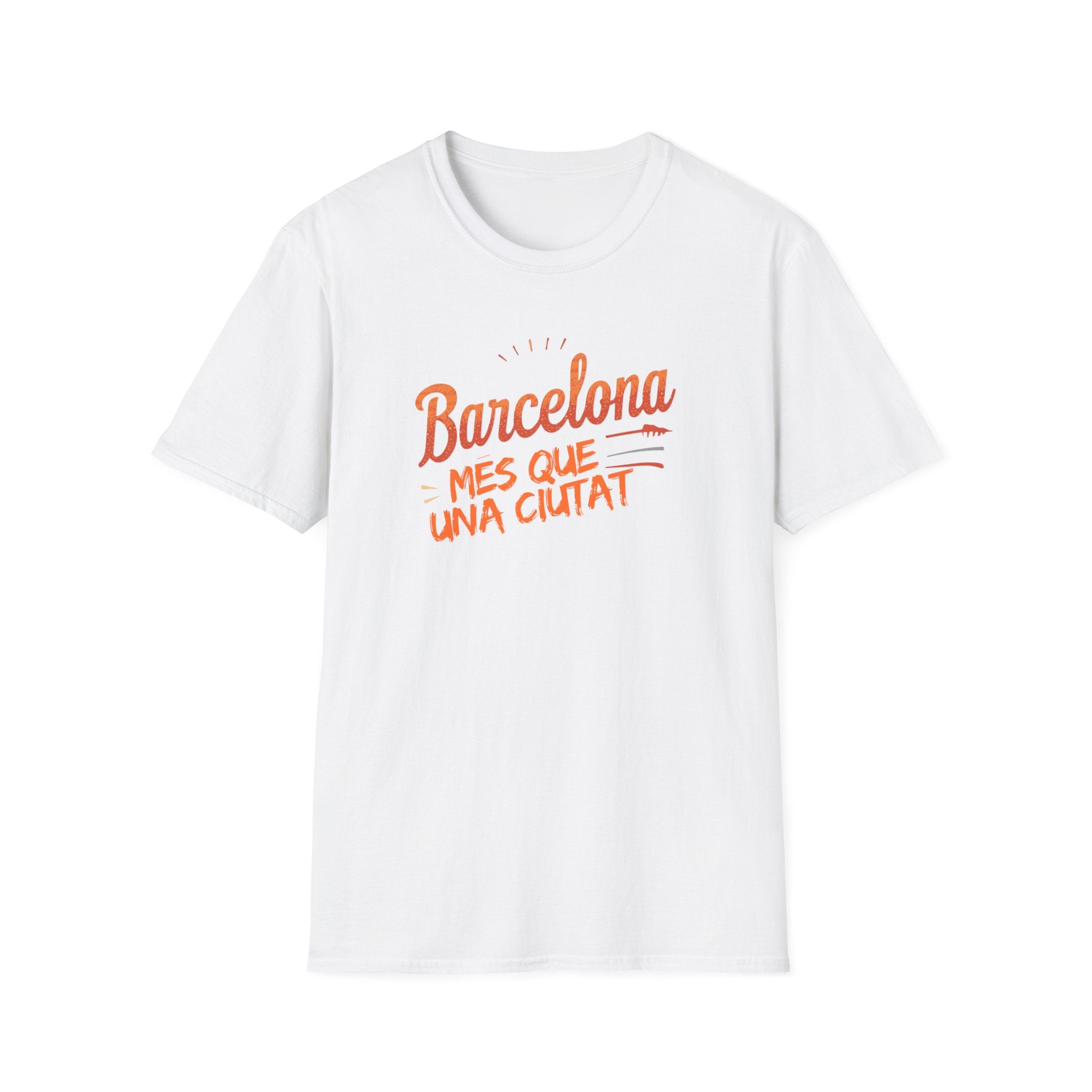 Barcelona Mes Que Una Ciutat T-Shirt | Catalonia Spanish City Tee