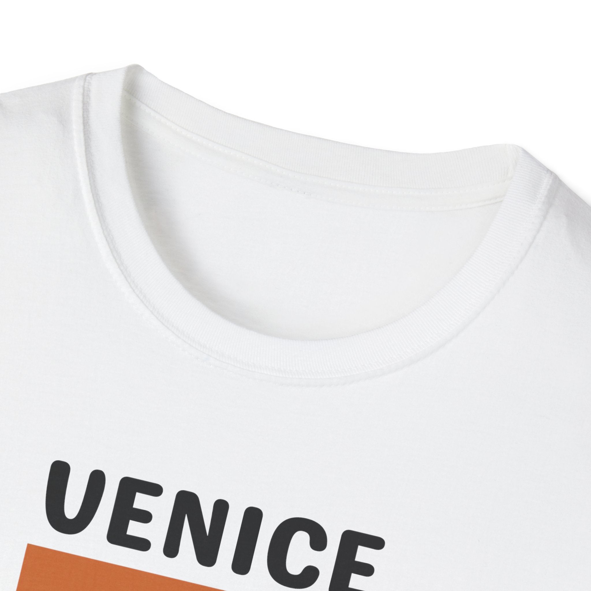 Venice Retro Stripes T-Shirt | Vintage Color Block Tee