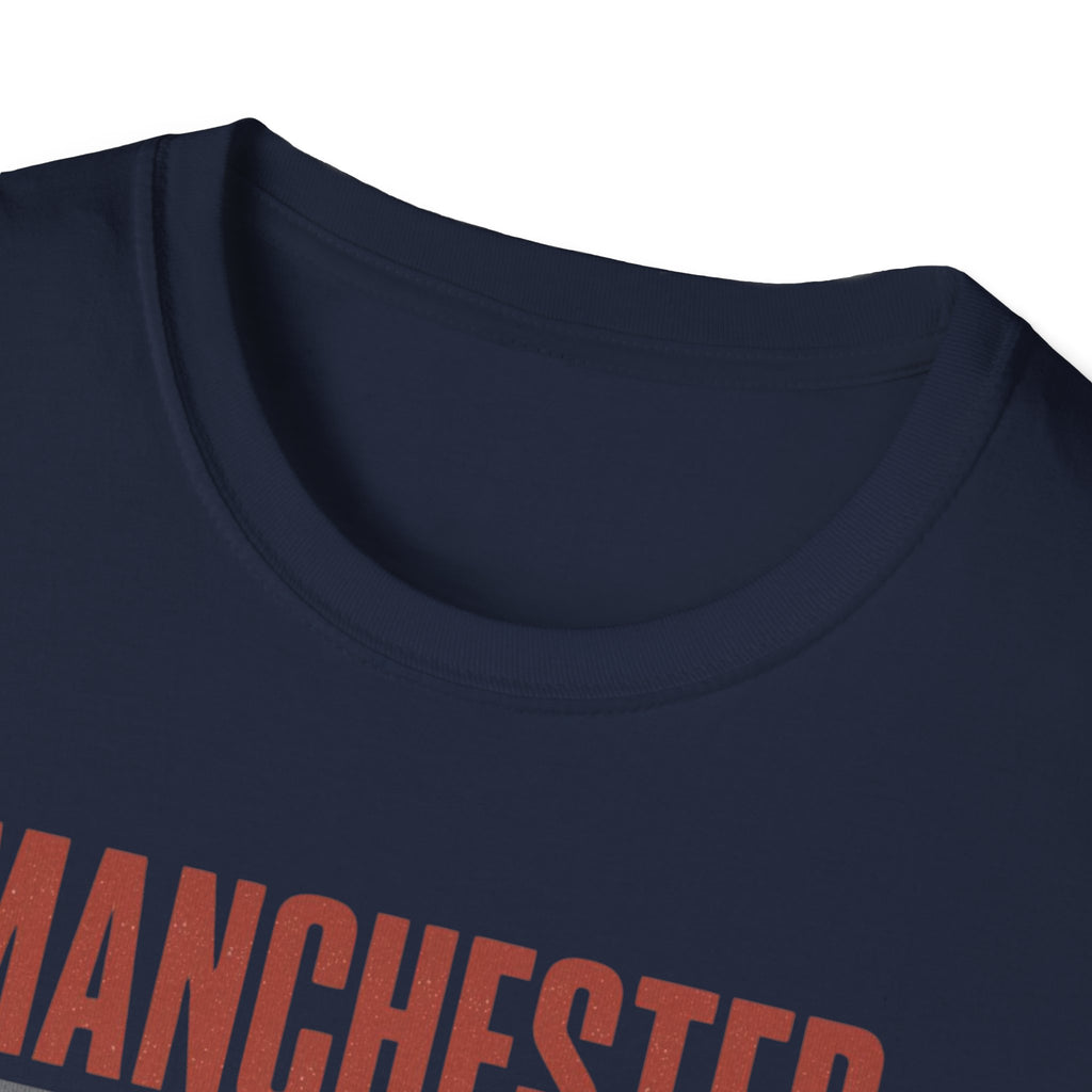 Manchester "Mad For It" Retro Stripe T-Shirt