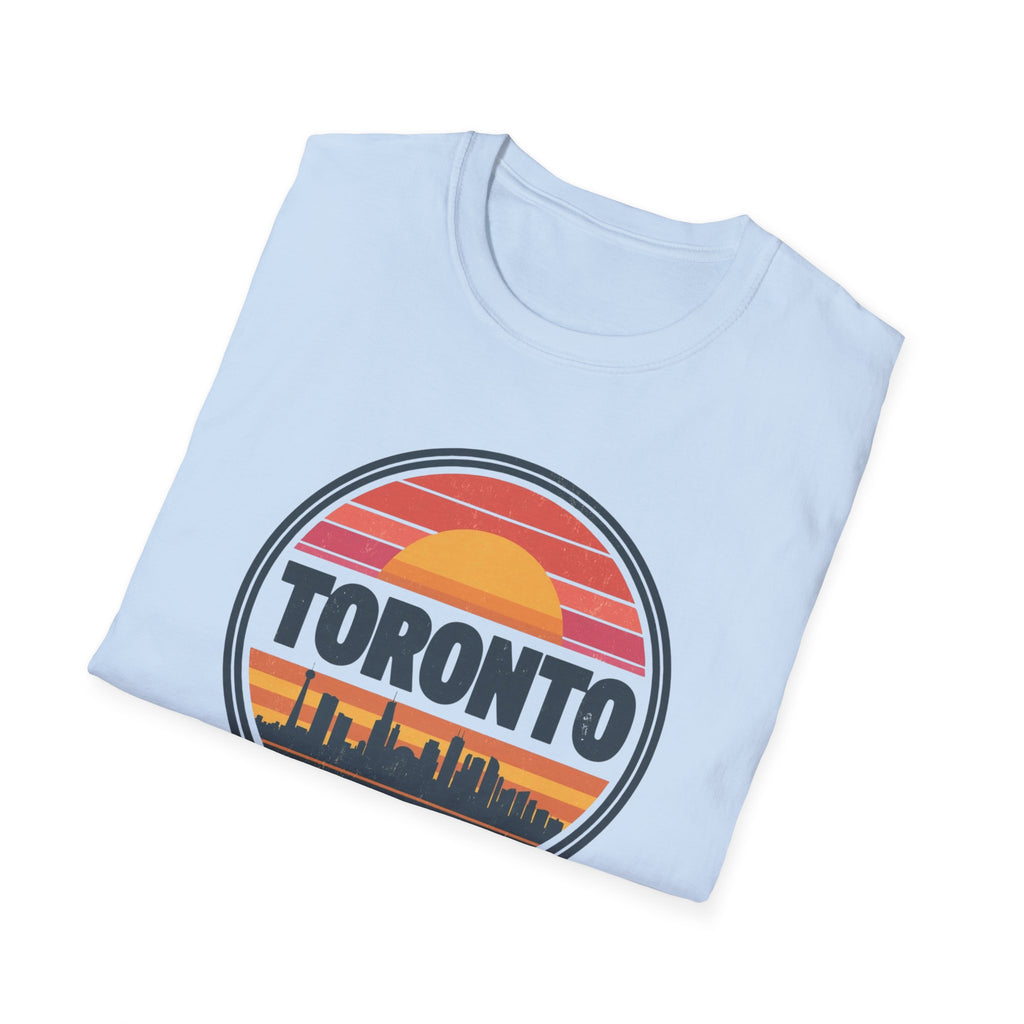 Toronto Sunset T-Shirt — Retro City Skyline Graphic Tee