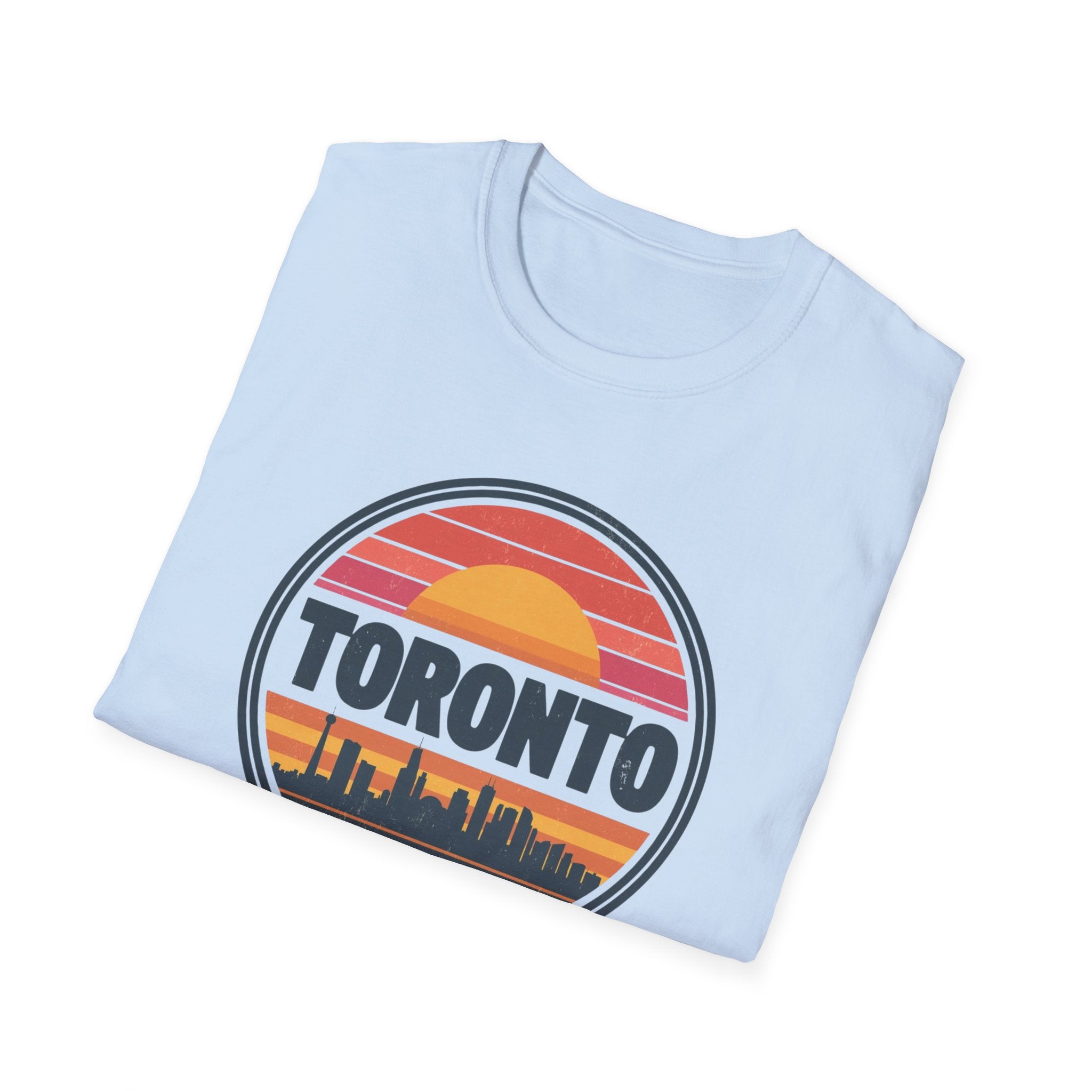Toronto Sunset T-Shirt — Retro City Skyline Graphic Tee
