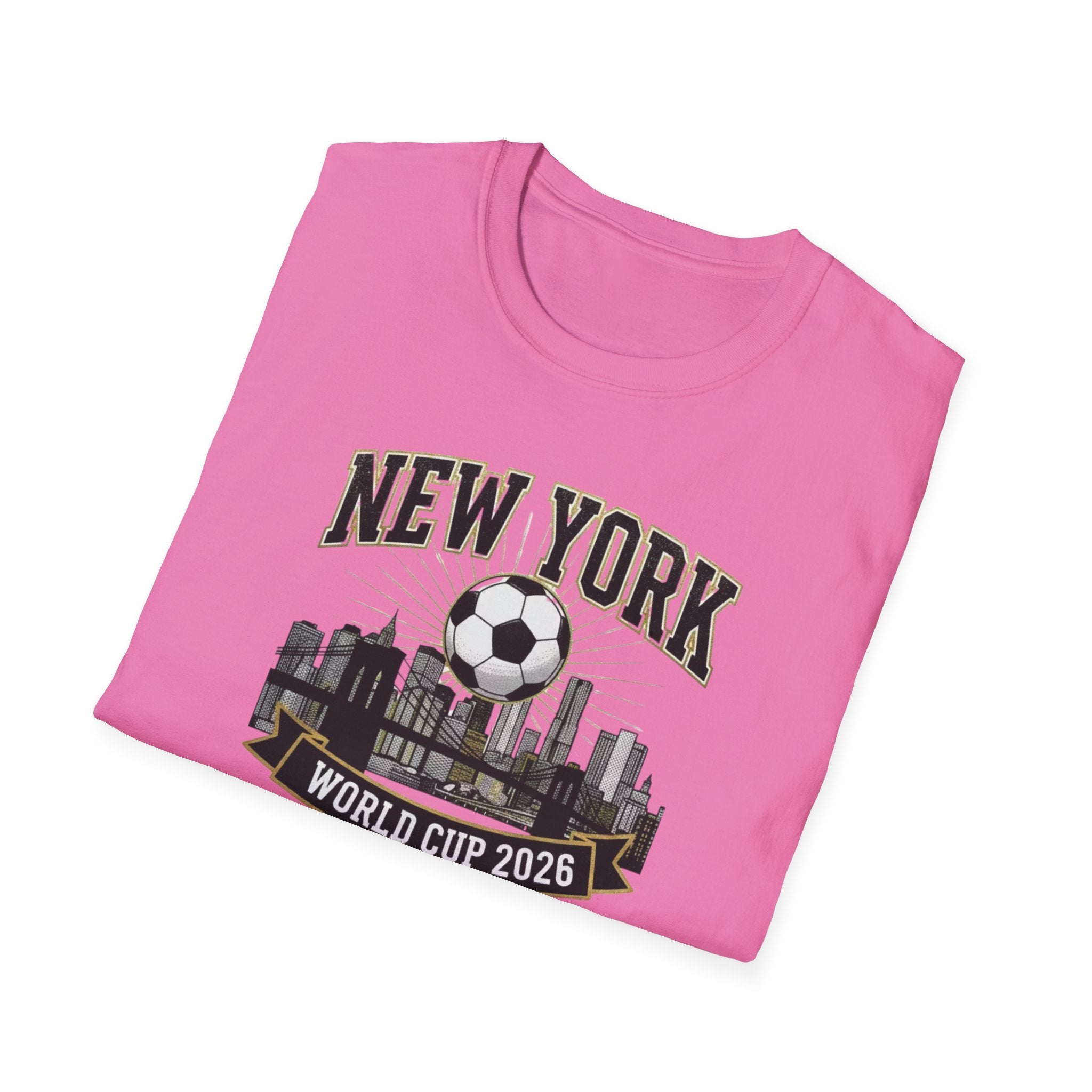 New York World Cup 2026 Soccer T-Shirt