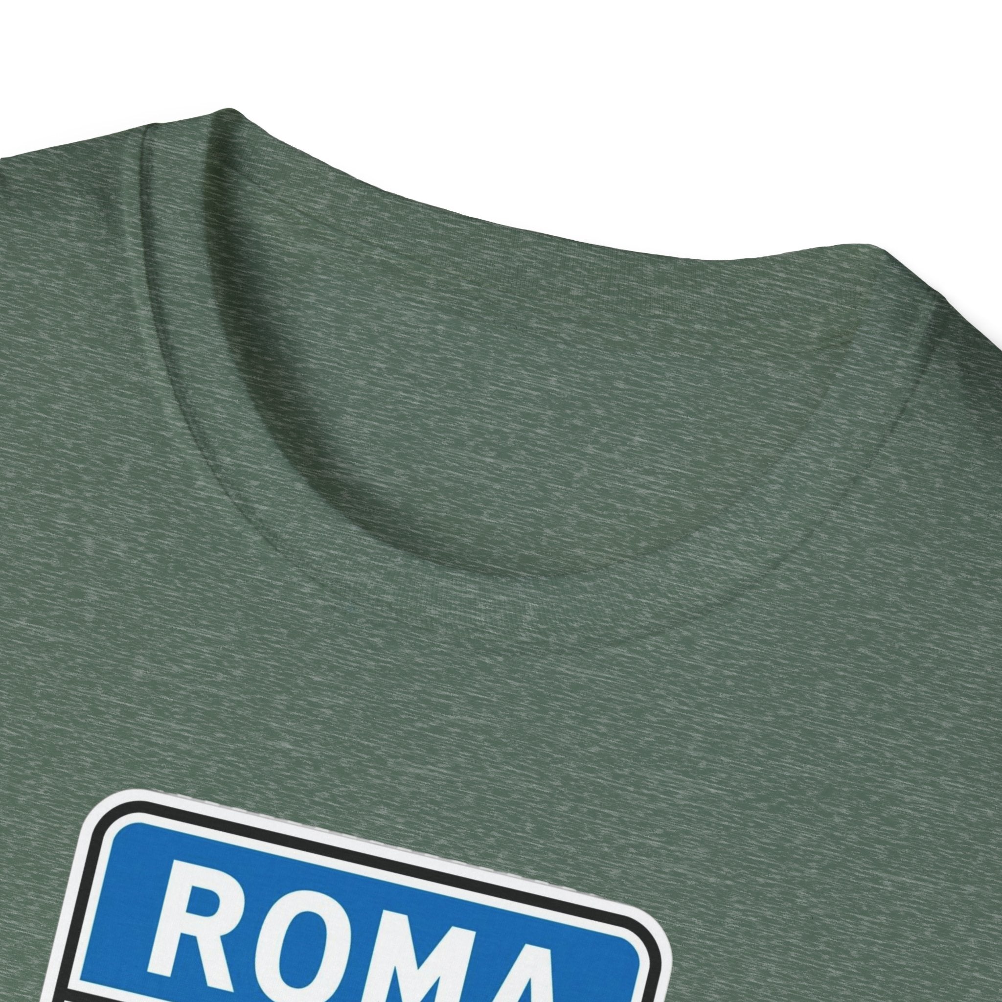 Roma Italian "Honk if you like silence" Unisex Softstyle T-Shirt