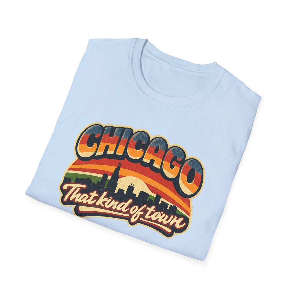 Chicago Retro Skyline T-Shirt — "That Kind of Town" Vintage City Tee