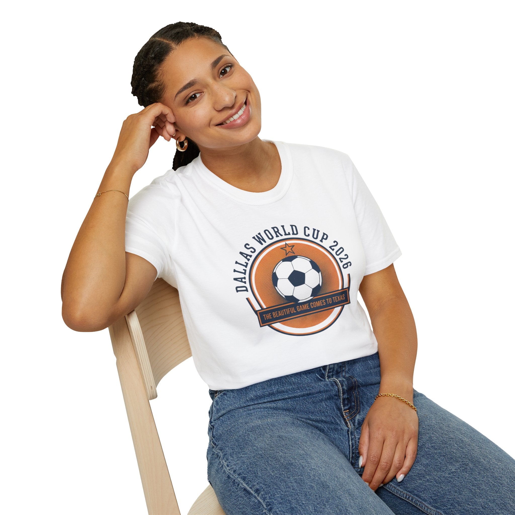 Dallas World Cup 2026 Soccer T-Shirt — "The Beautiful Game Comes to Texas"