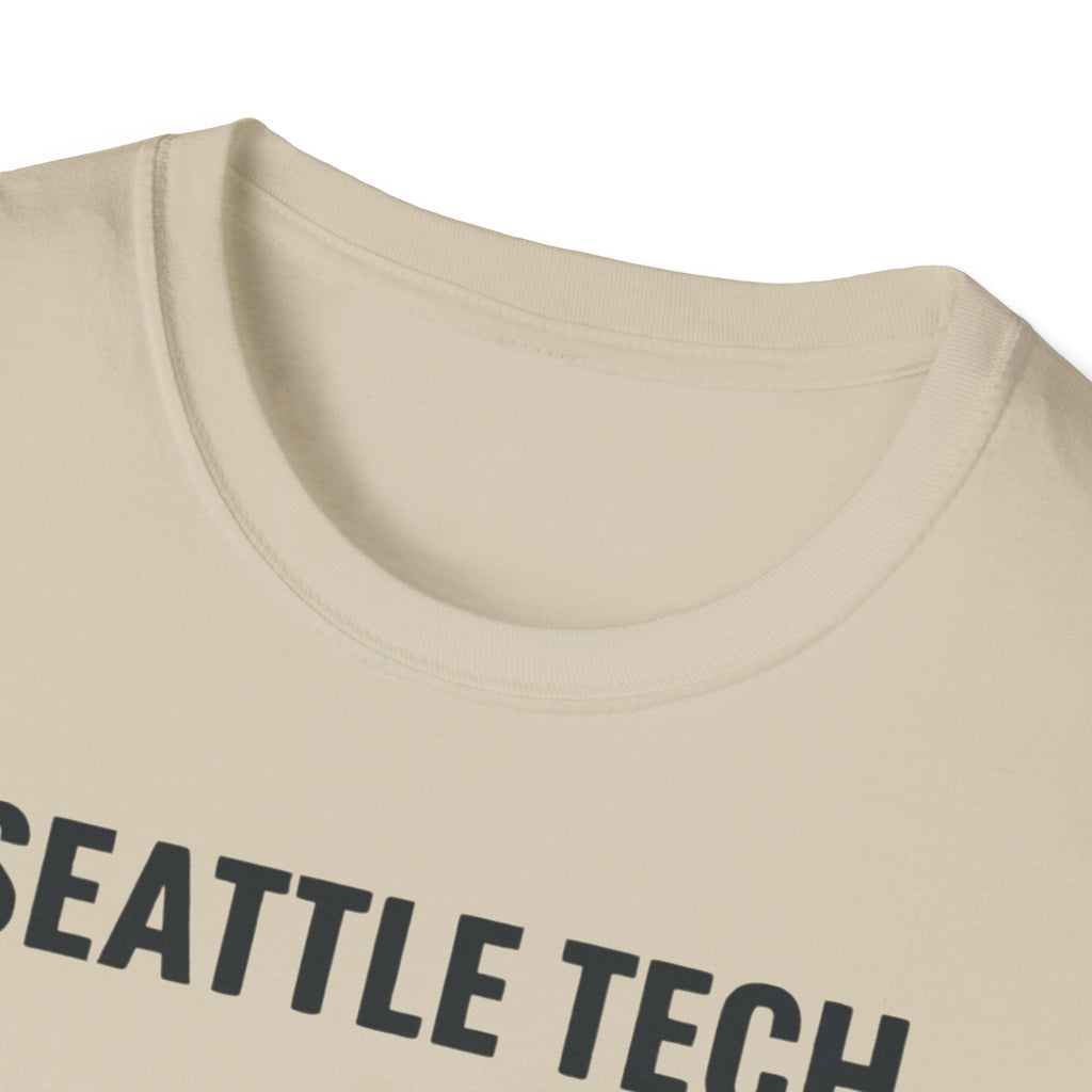 Seattle Tech T-Shirt — "Served Byte Sized" Coffee Cup Design