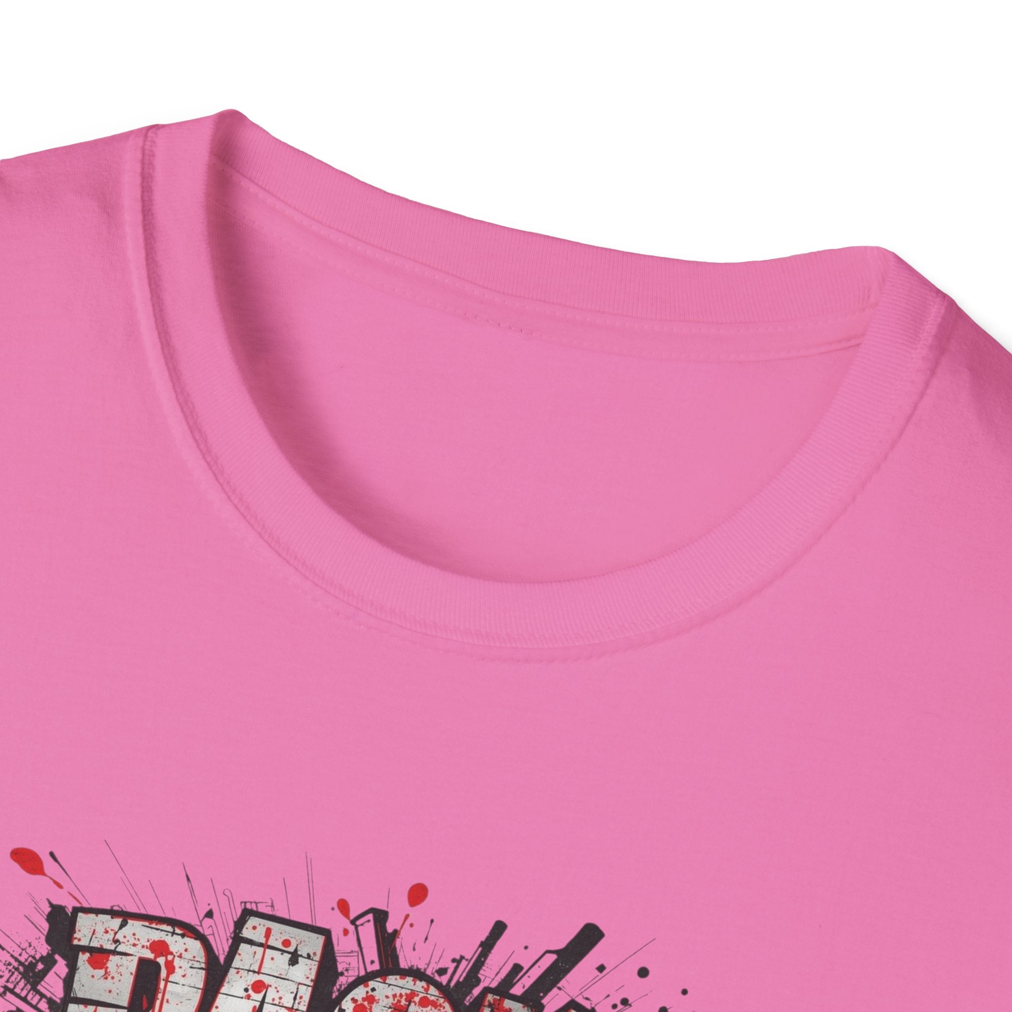 PACK MAS graphic T-Shirt | grunge splatter typography