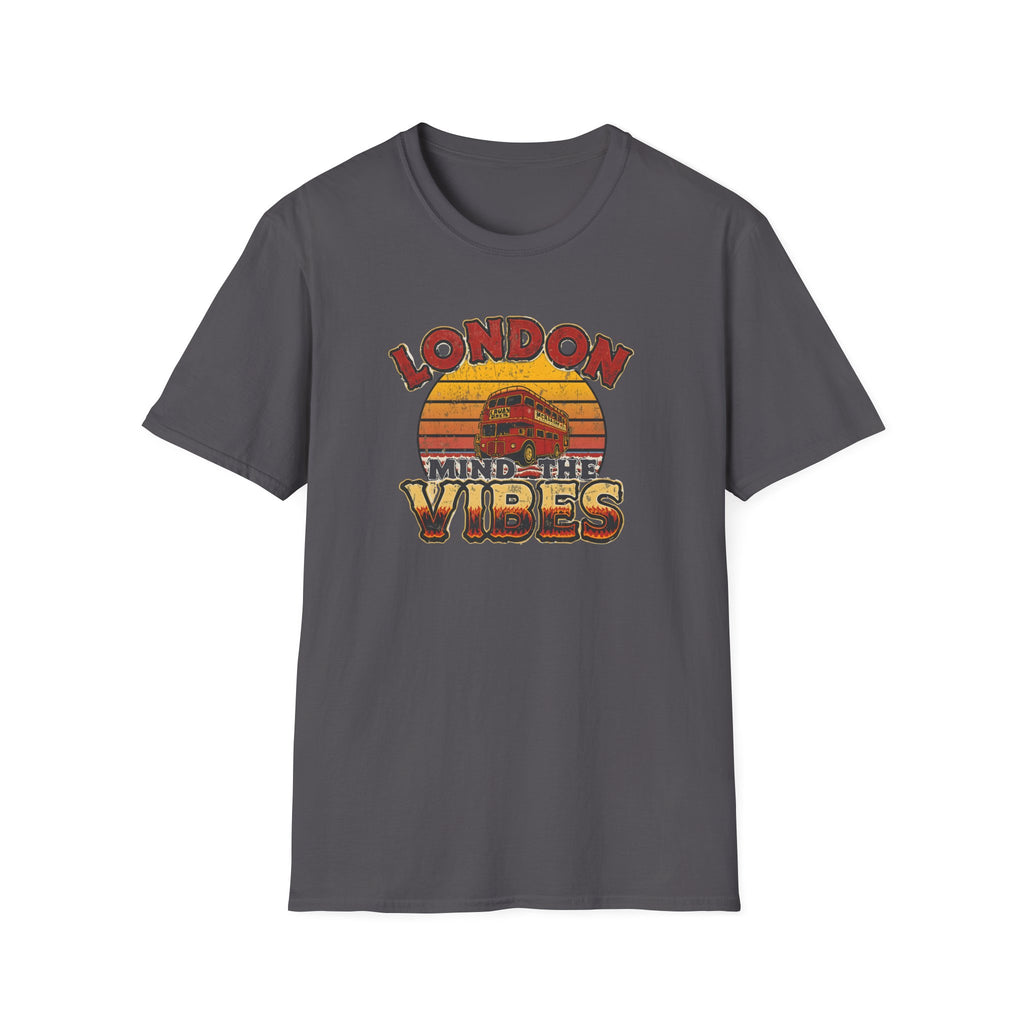 London Vibes T-Shirt — Retro "Mind the Vibes" Graphic Tee