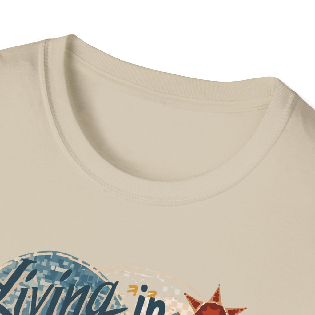 Barcelona Art Tee — "Living in Barcelona is an Art, Mostly Abstract" Graphic T-Shirt
