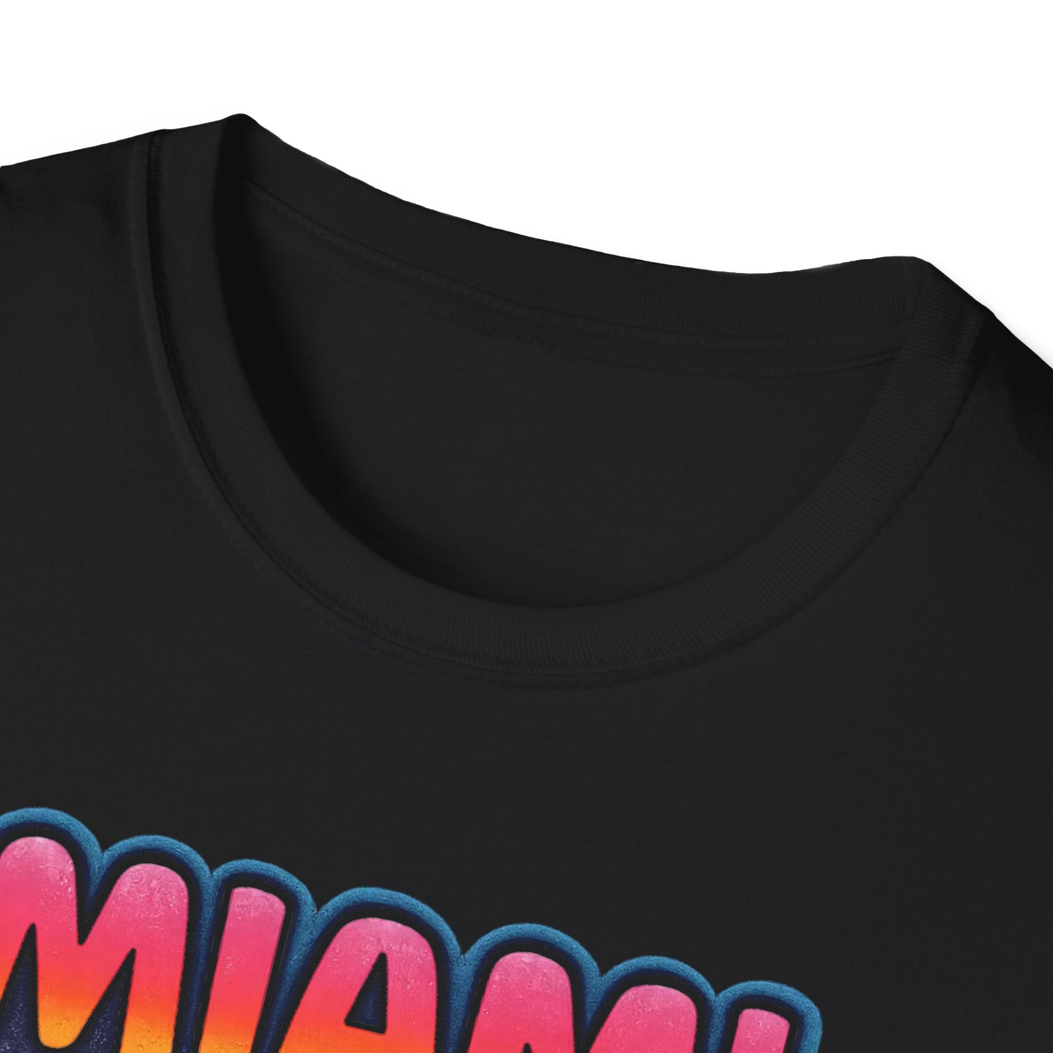Miami Caliente Sunset T-Shirt — Vintage Palm Beach Vacation Tee