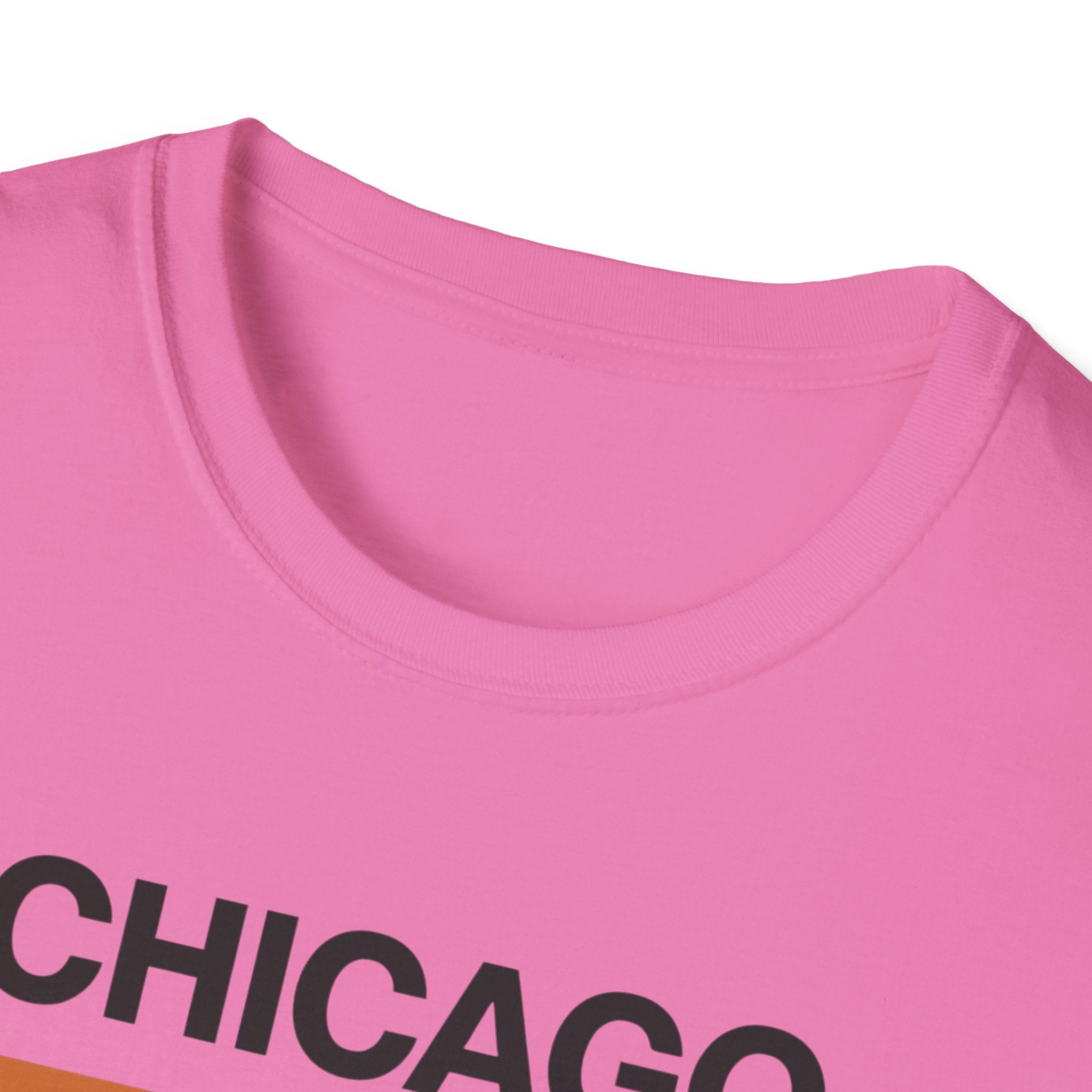 Chicago Retro Stripes T-Shirt | Vintage City Typography