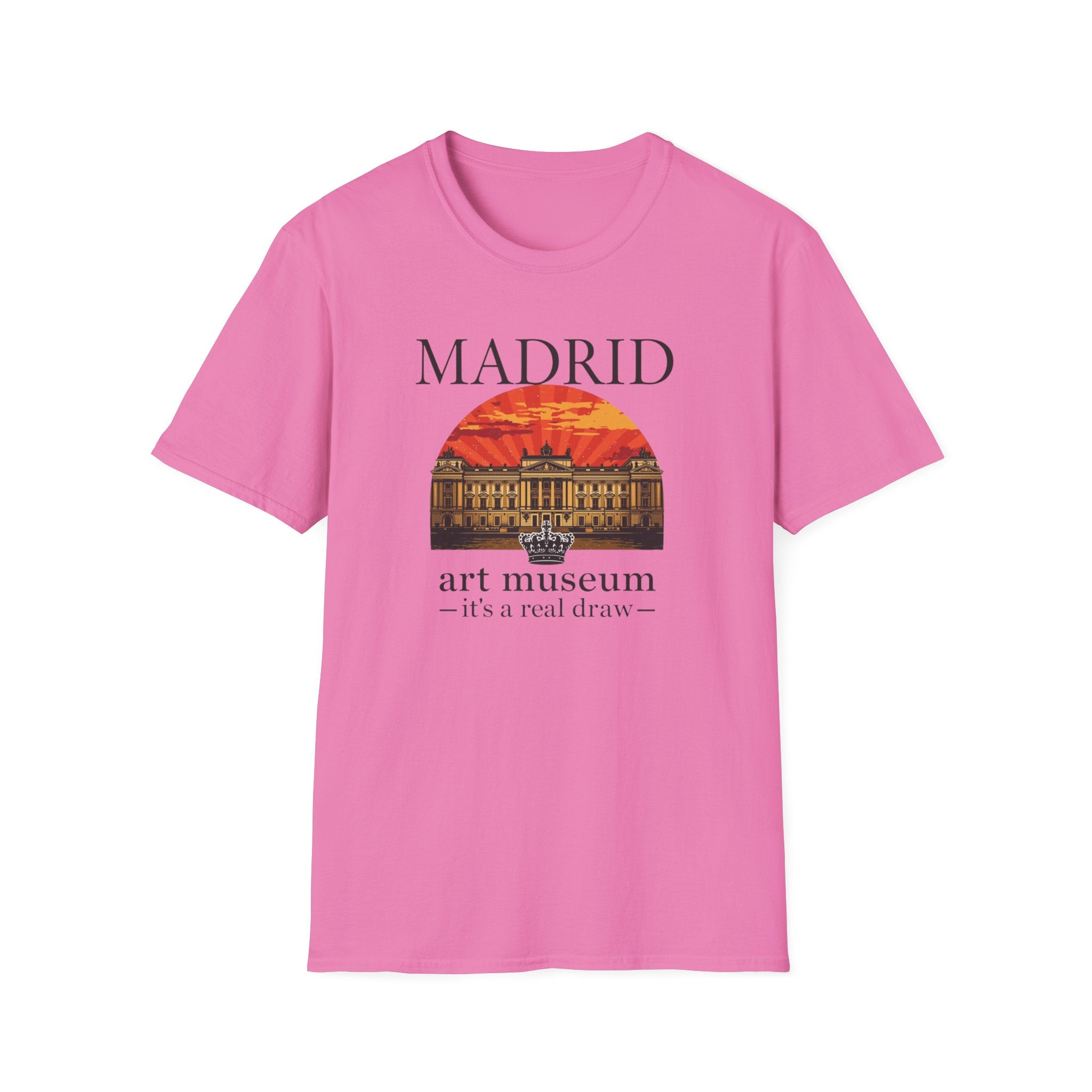 Madrid Art Museum T-Shirt — Vintage Sunset Prado Travel Tee