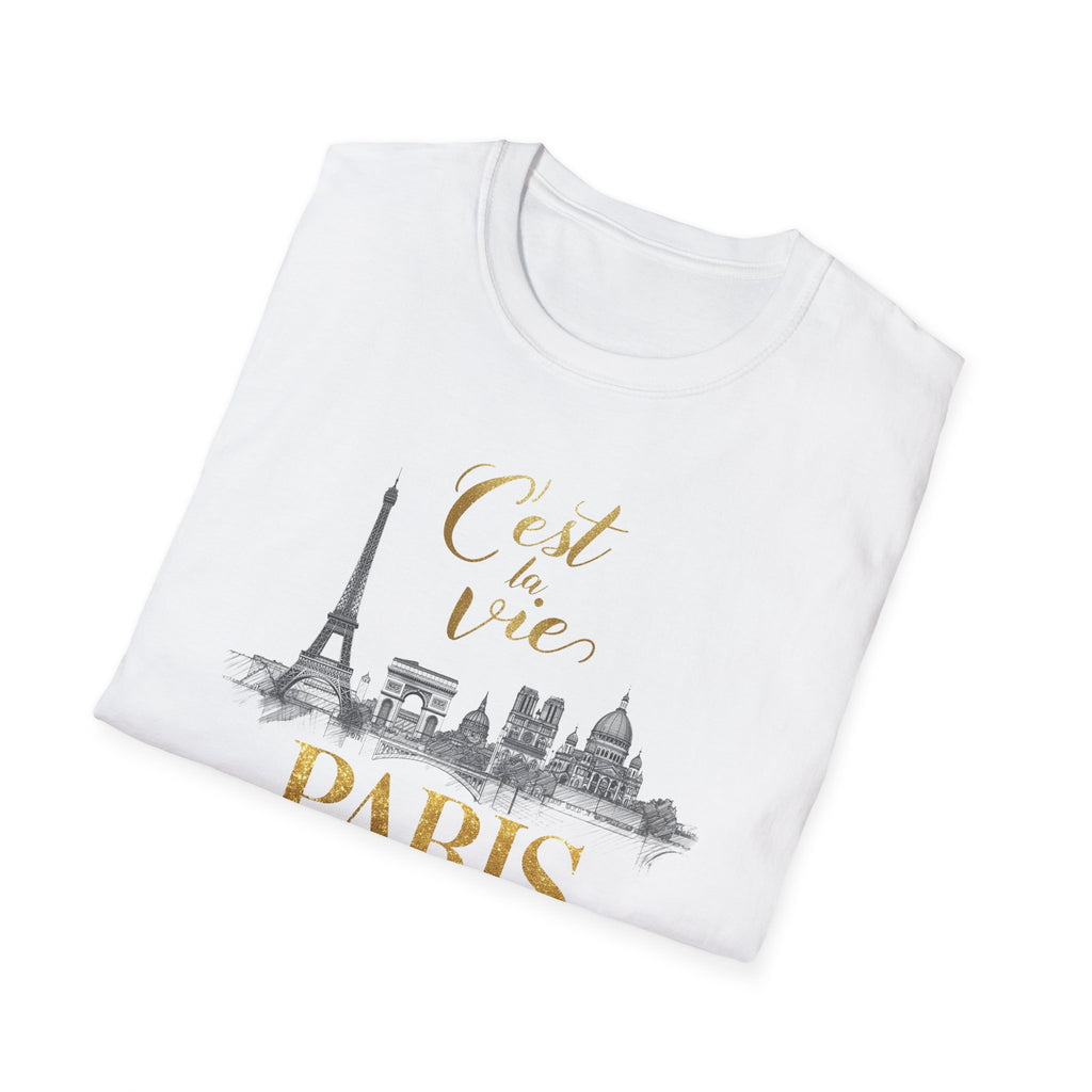 Paris Skyline T-Shirt | C'est la Vie Paris Graphic Tee