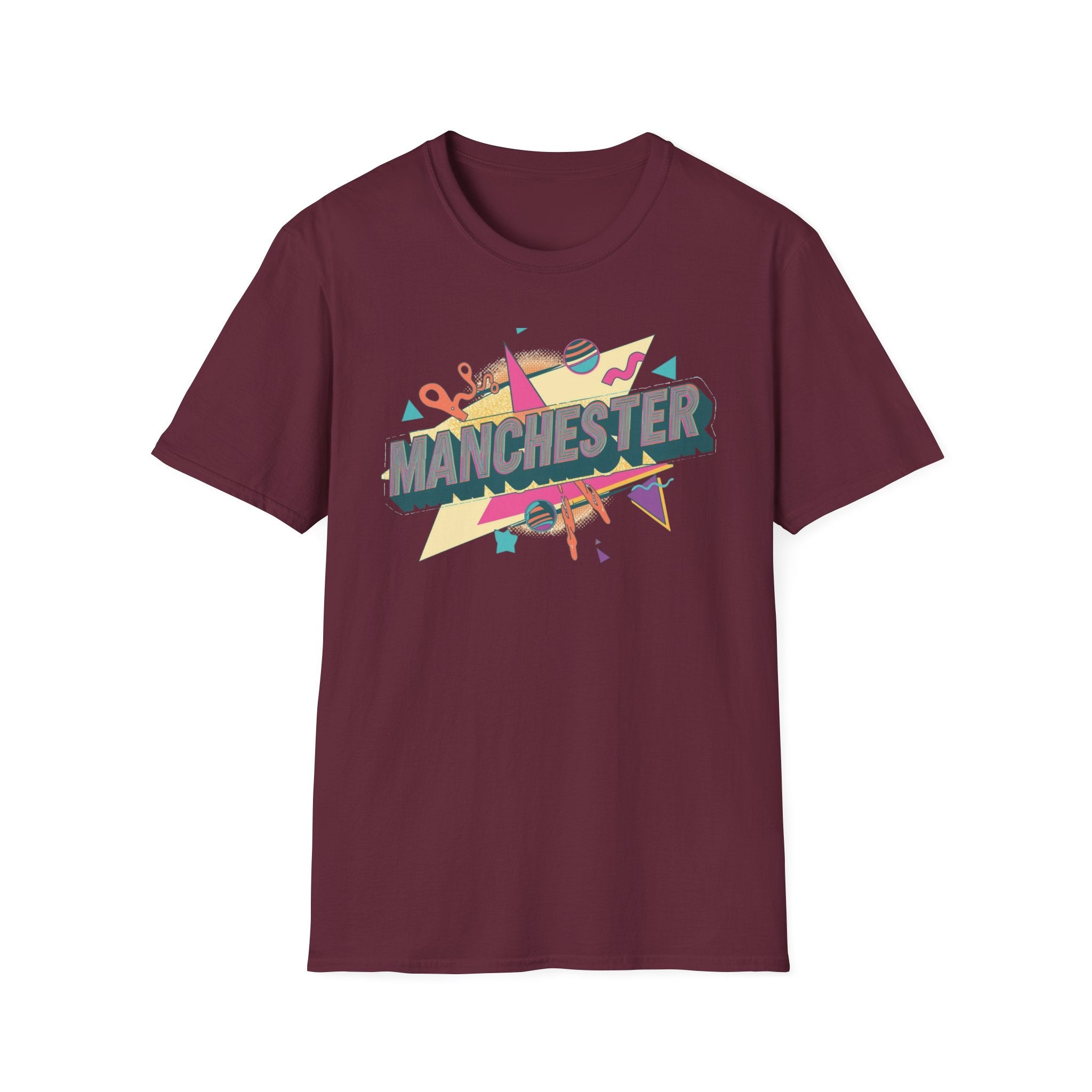 Manchester Retro Graphic T-Shirt