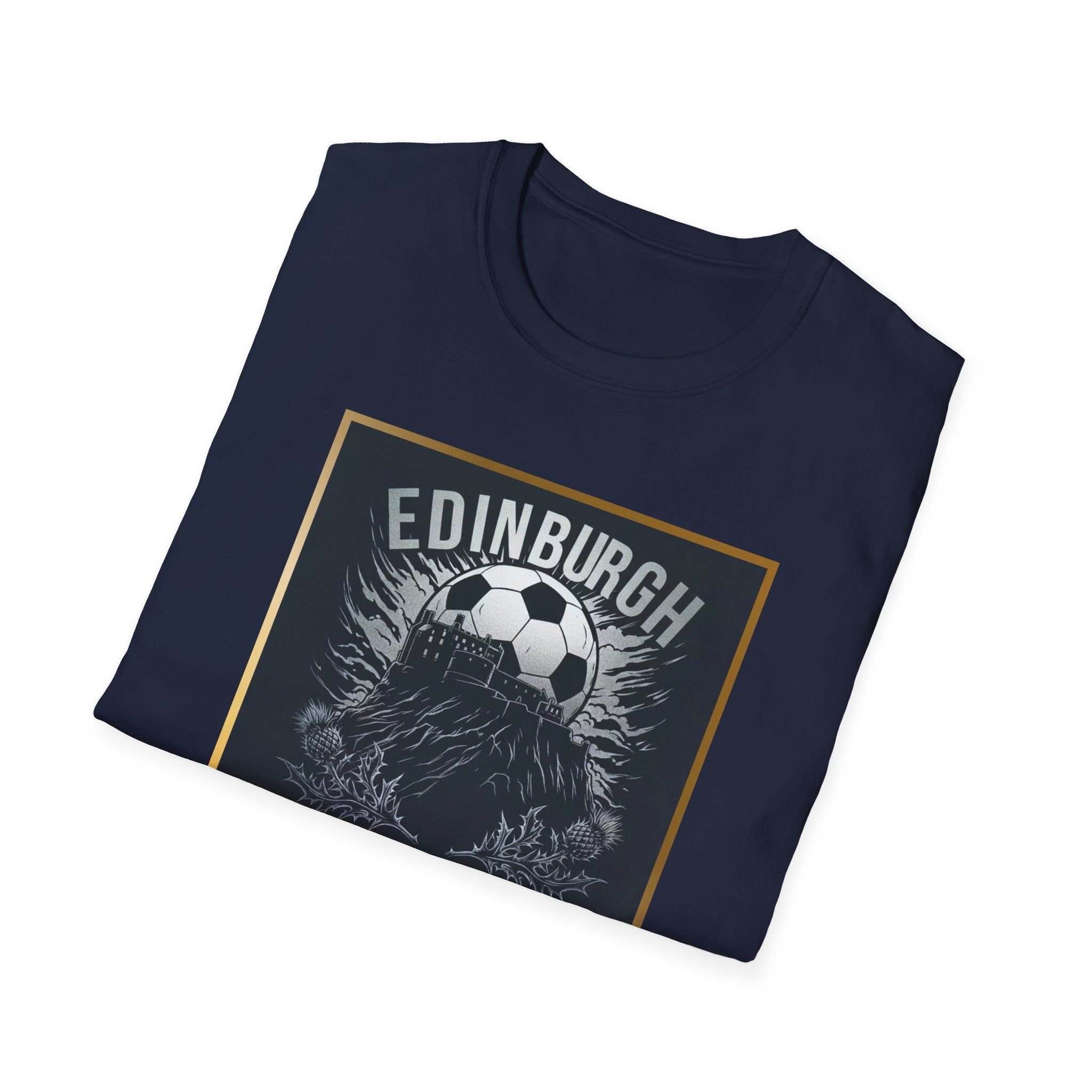 Edinburgh Soccer T-Shirt – Scotland World Cup 2026 Football Tee