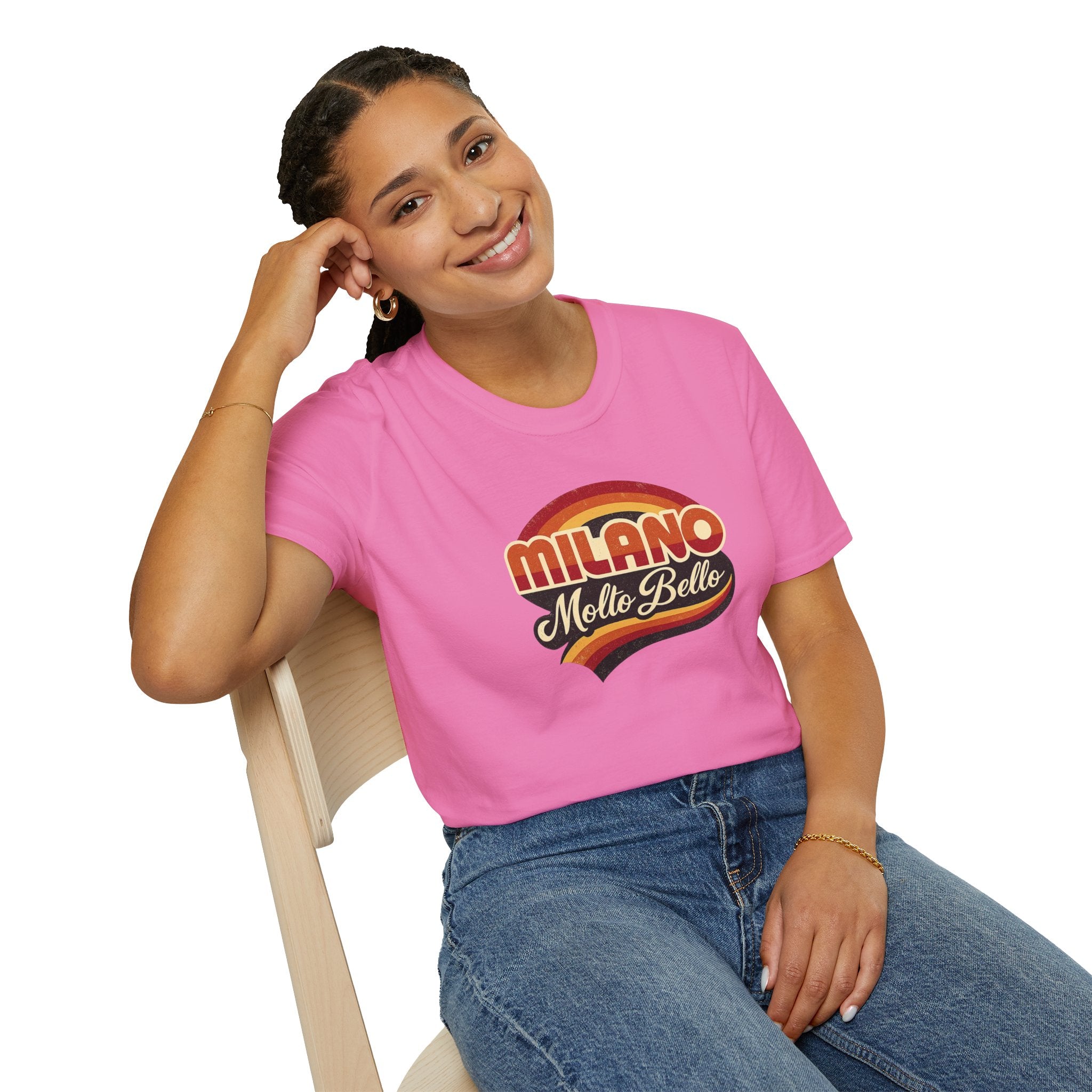 Milano Molto Bello Retro T-Shirt — Vintage Italian Graphic Tee