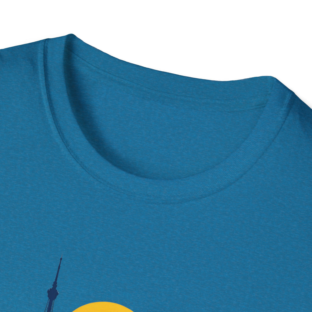 Barcelona skyline sunset T-Shirt | Spanish cityscape tee
