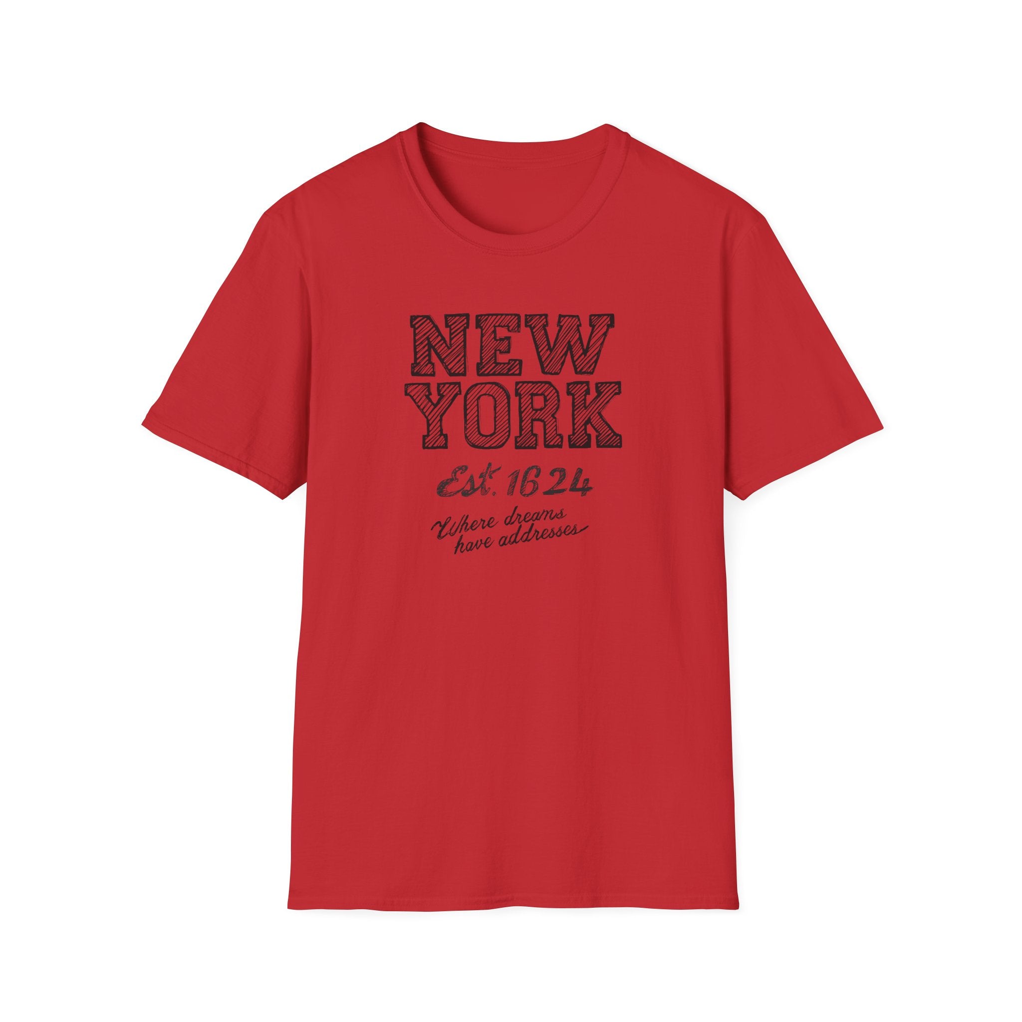 New York Est. 1624 Vintage City T-Shirt — Retro Travel Tee