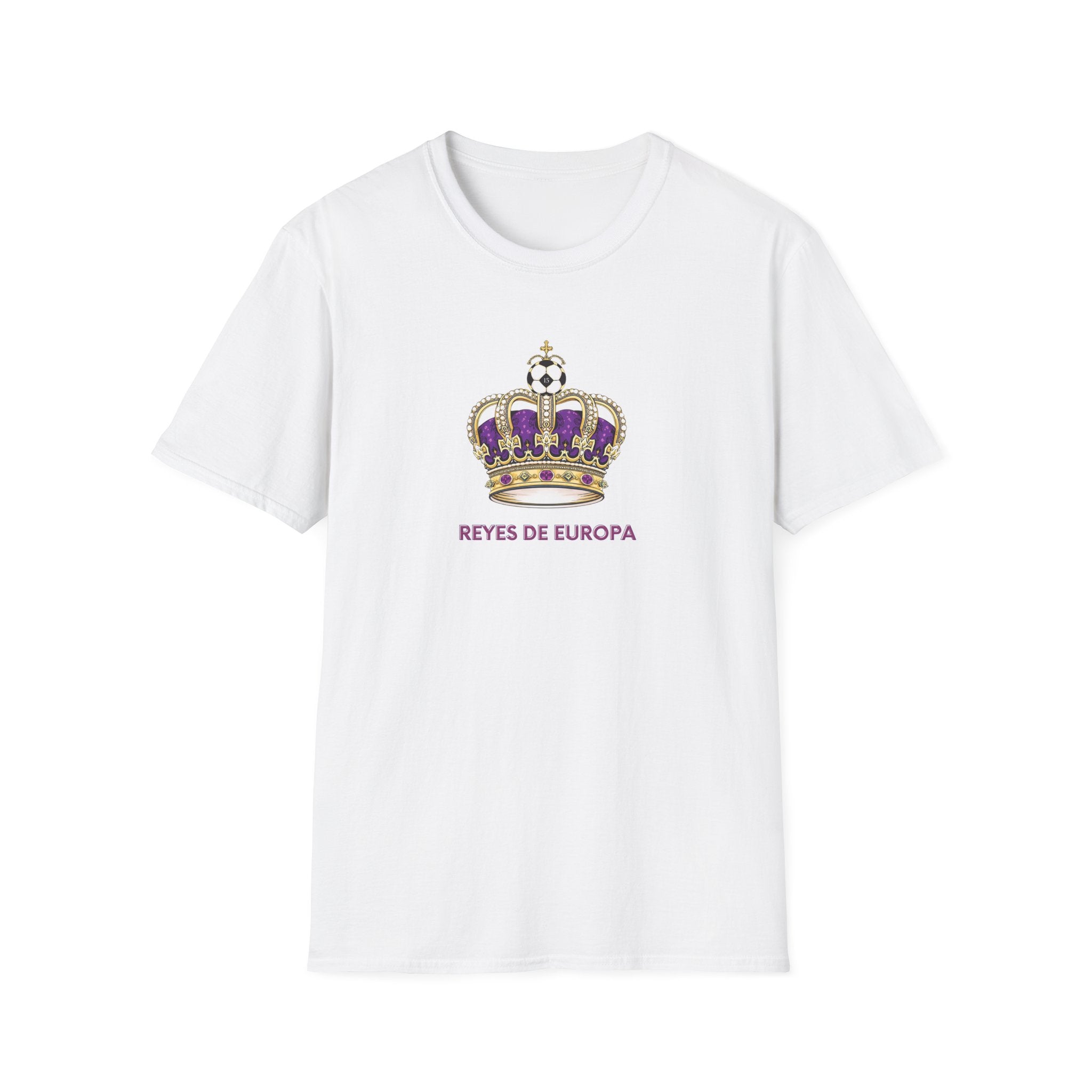 Reyes De Europa Crown T-Shirt | Purple Gold Royal Crest