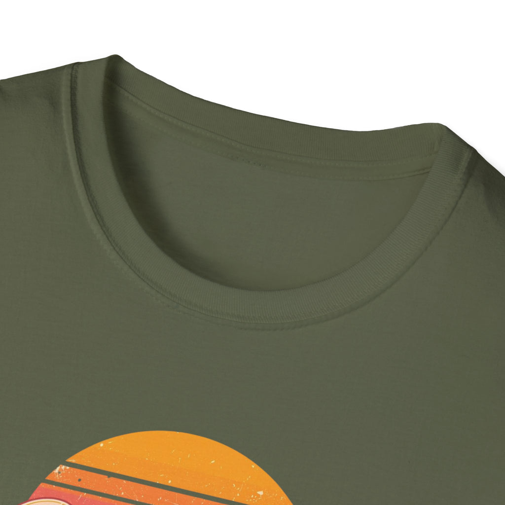 Chicago Retro Sunset T-Shirt | Vintage City Script Shirt