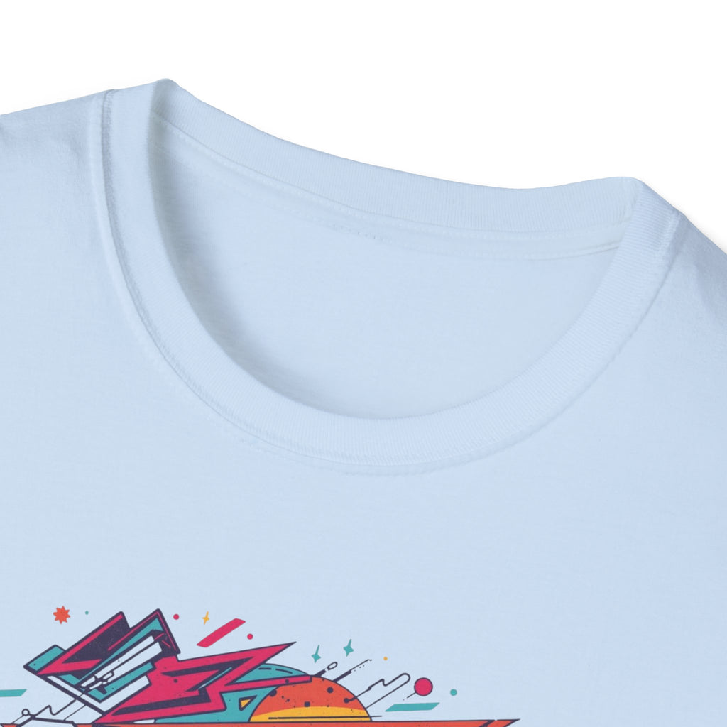 Chicago Retro Graphic T-Shirt | City Pride, Colorful Urban Badge