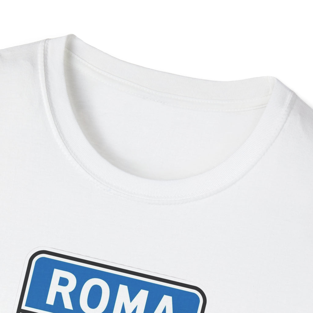 Roma Italian "Honk if you like silence" Unisex Softstyle T-Shirt