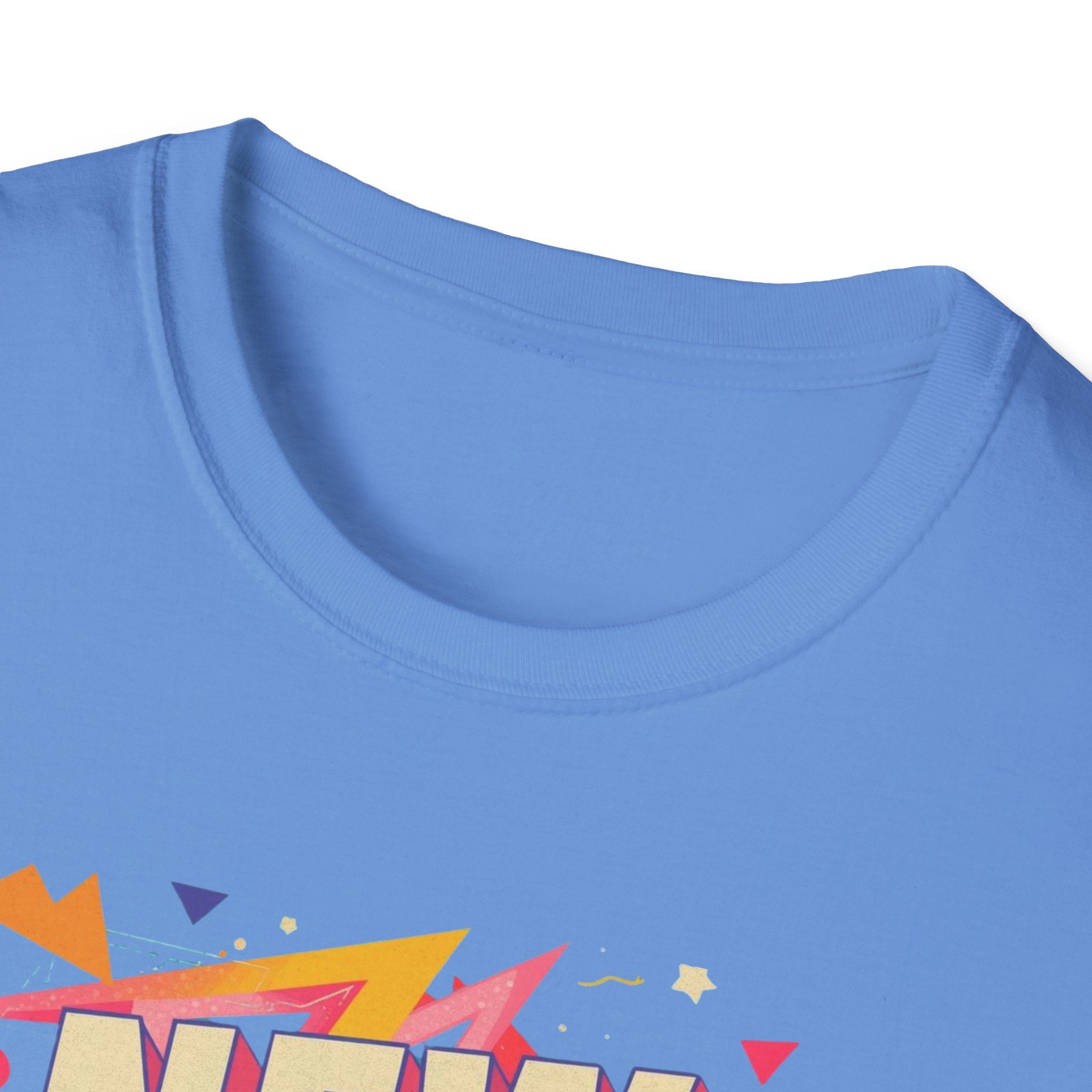 New York Retro Pop Art T-Shirt | Colorful City Typography