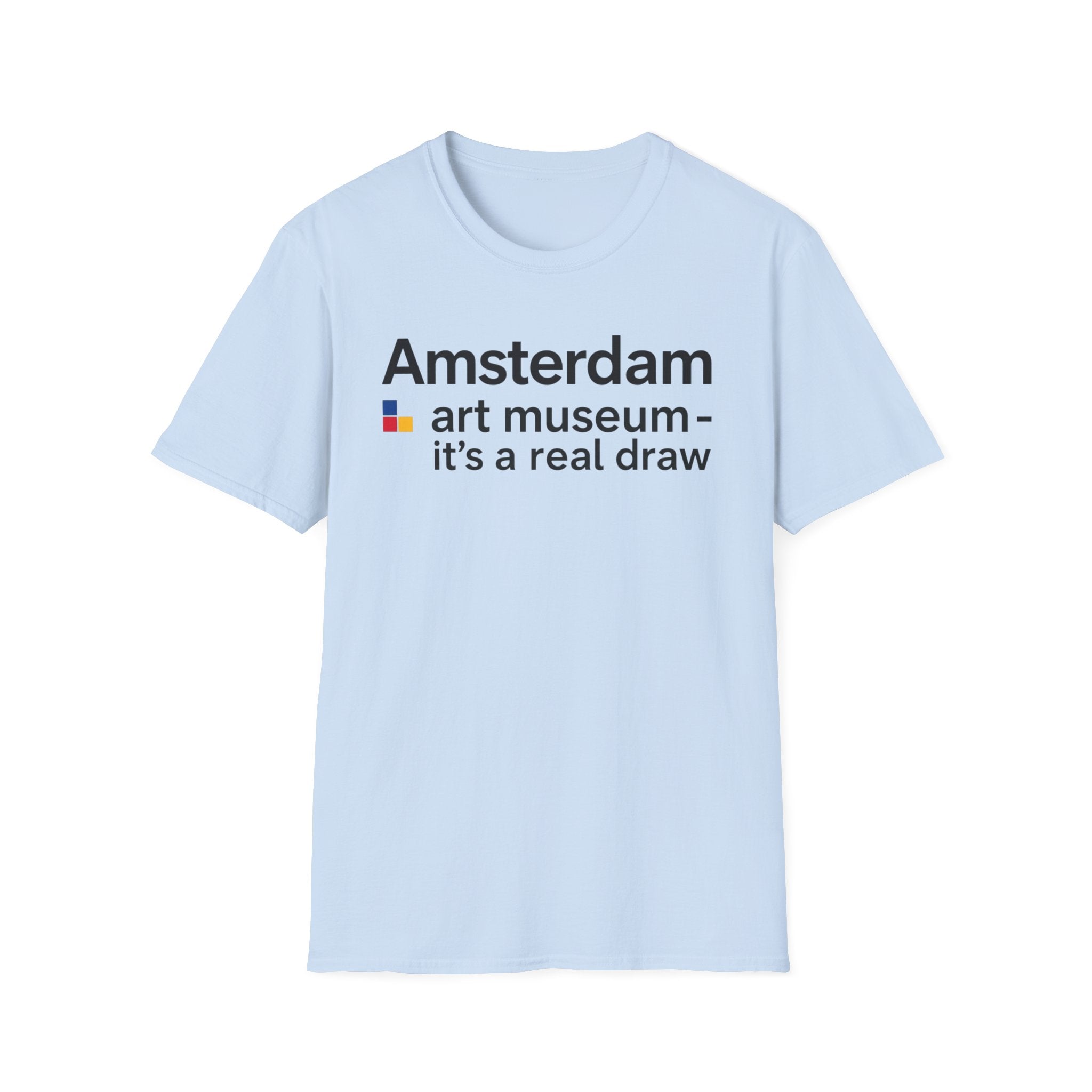 Amsterdam Art Museum T-Shirt — "it's a real draw" Graphic Tee