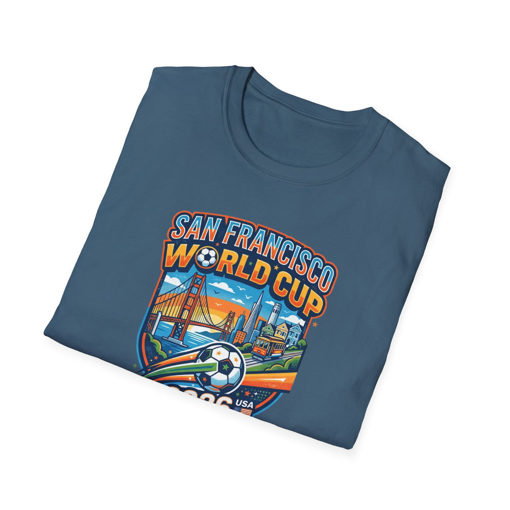 San Francisco World Cup 2026 T-Shirt — Vintage City Soccer Crest