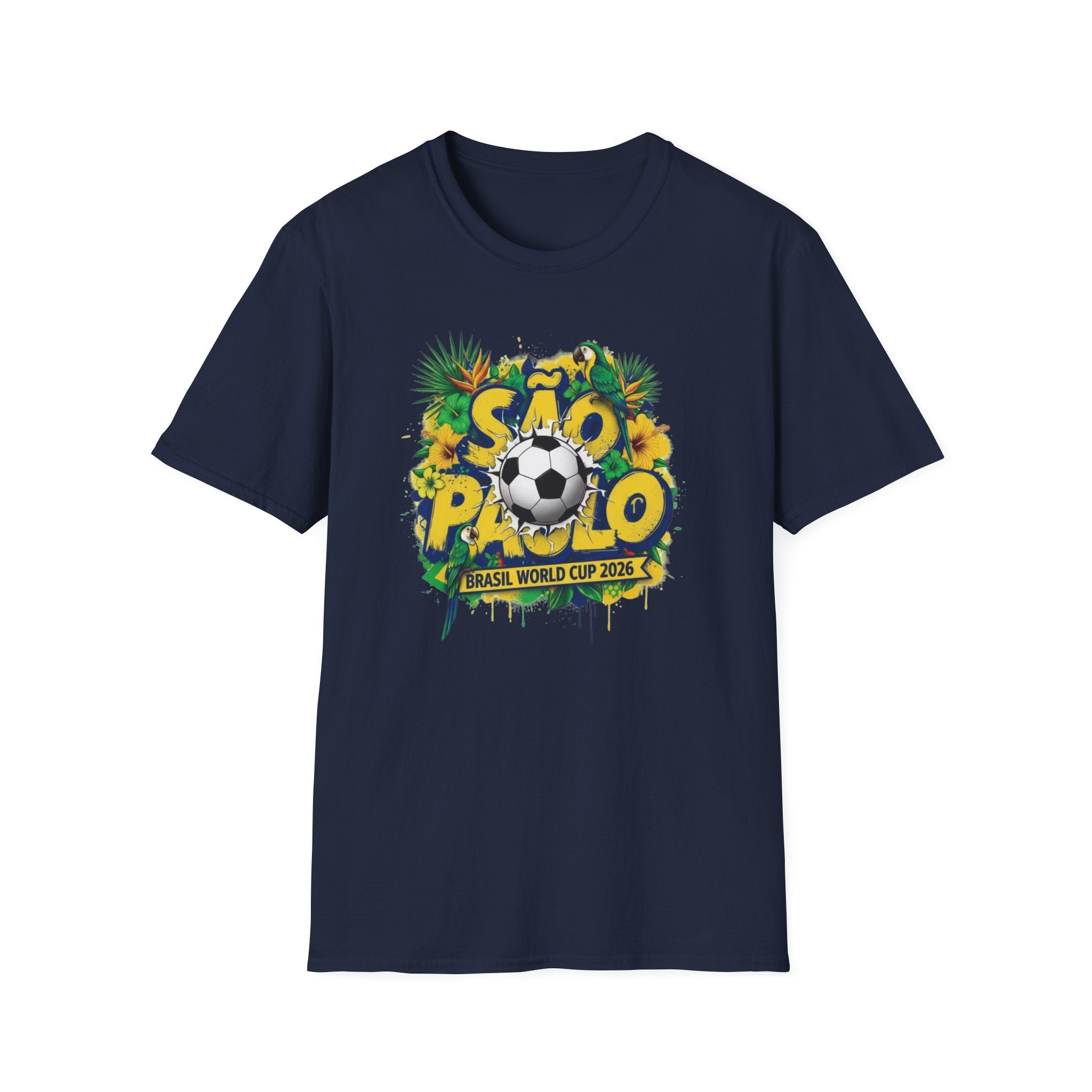 São Paulo Soccer T-Shirt – Brazil World Cup 2026 Football Tee
