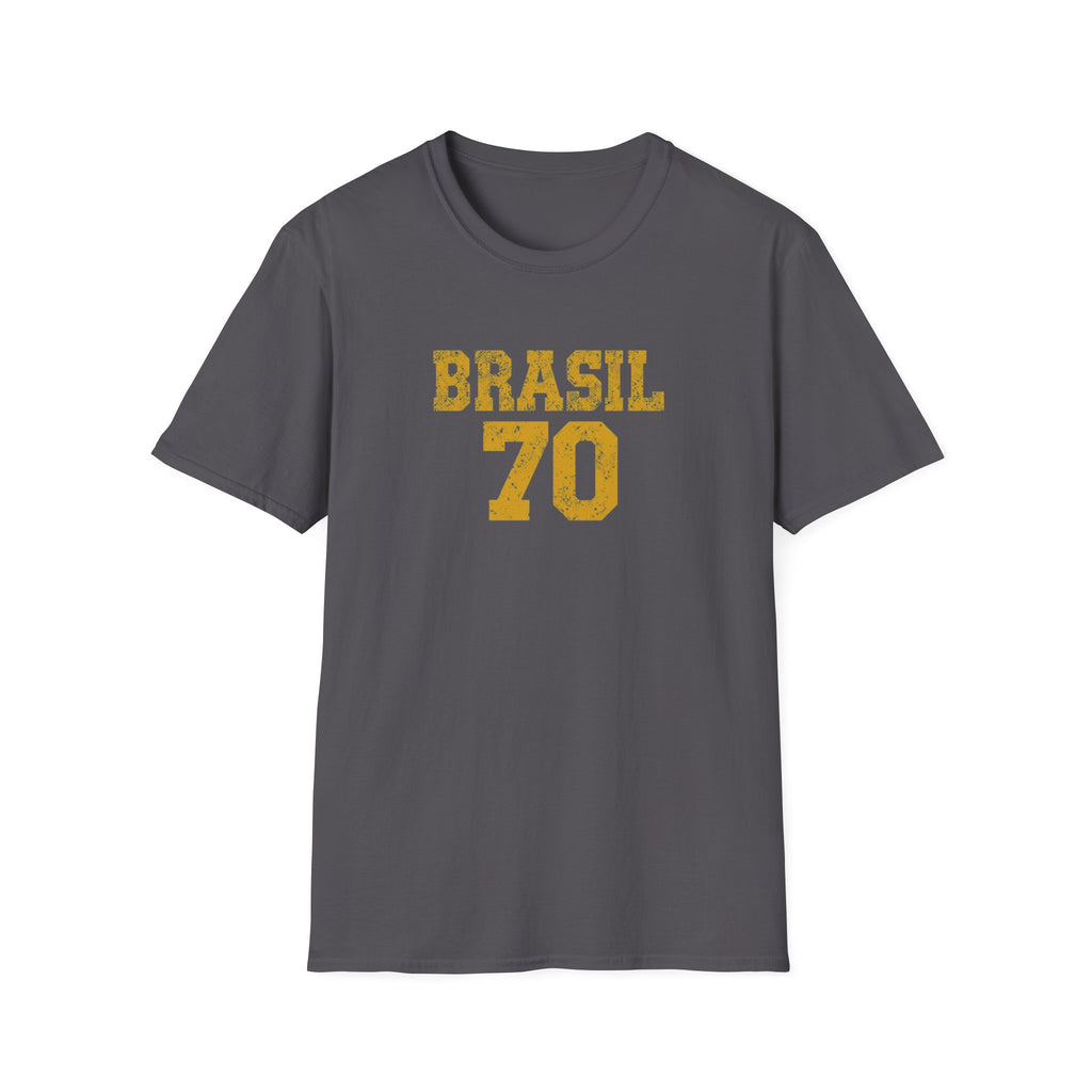 Brasil 70 T-Shirt | Vintage Sports Jersey Number