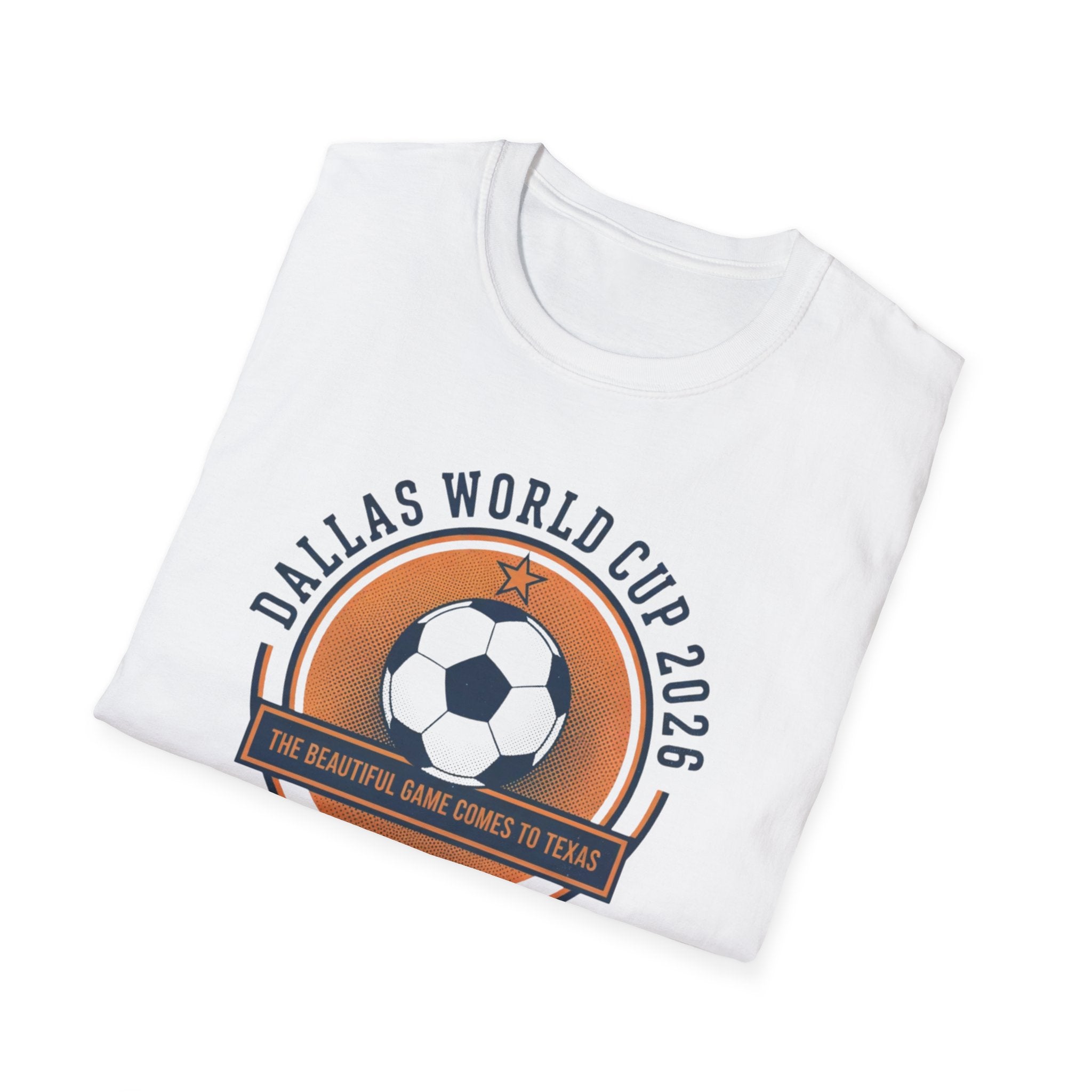 Dallas World Cup 2026 Soccer T-Shirt — "The Beautiful Game Comes to Texas"