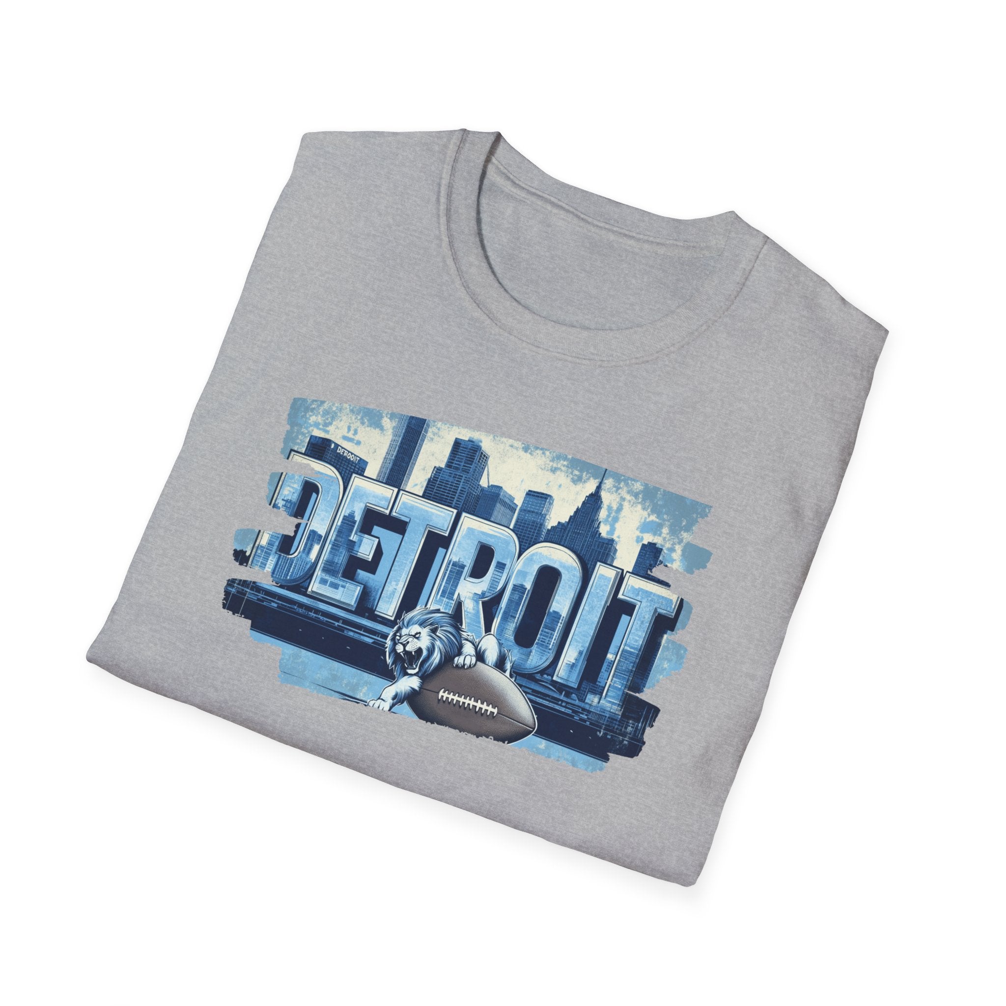 Detroit Skyline Graphic Tee | Detroit City Map, Urban Motor City