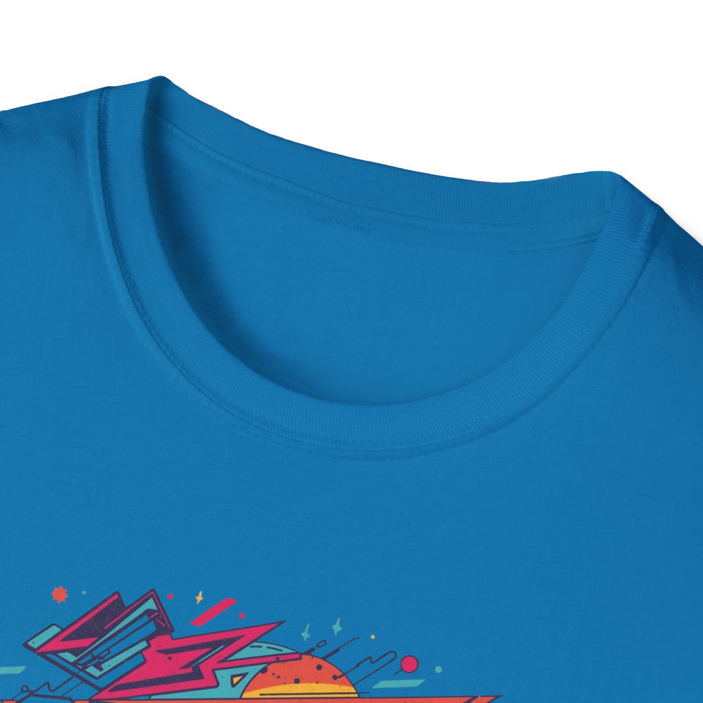 Chicago Retro Graphic T-Shirt | City Pride, Colorful Urban Badge