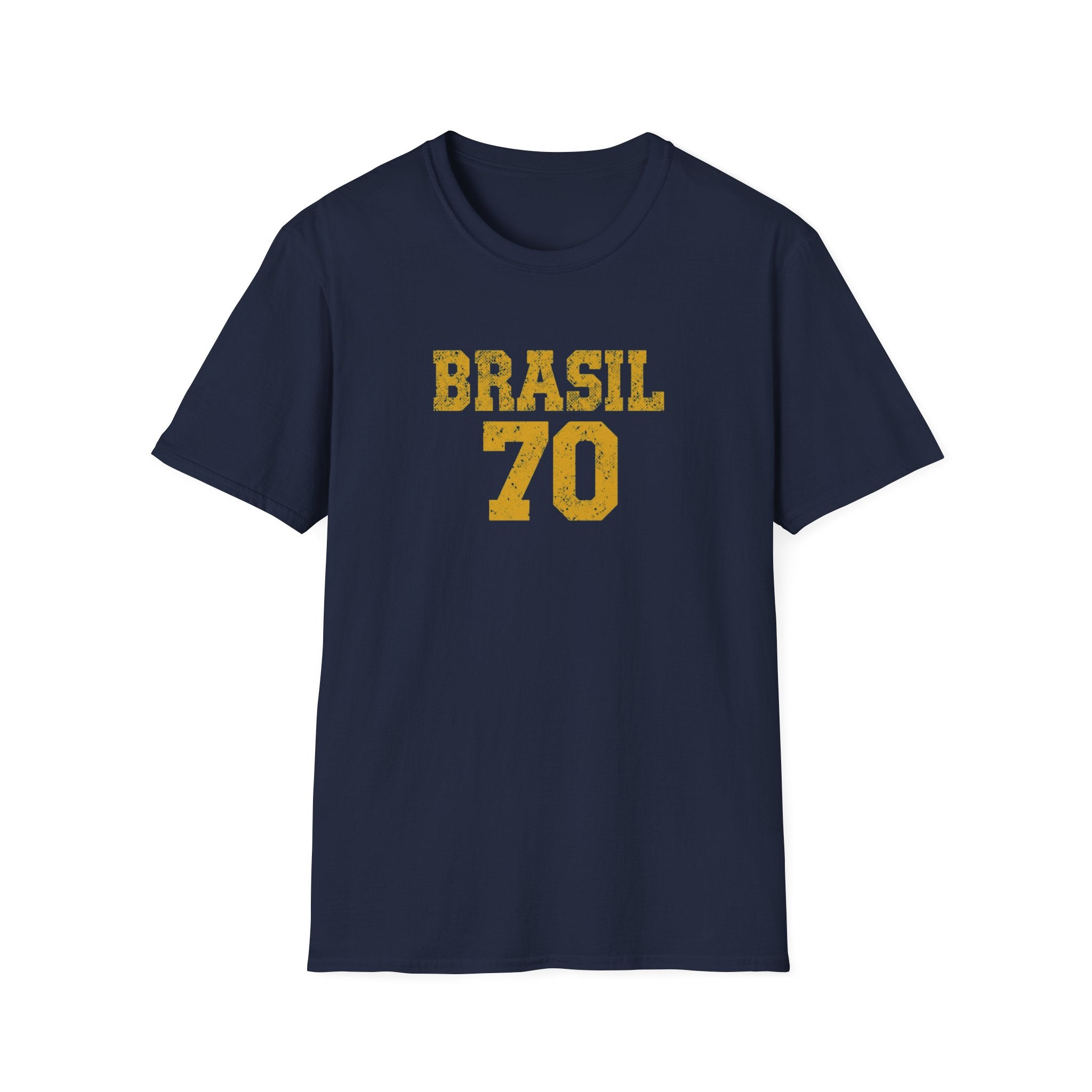 Brasil 70 T-Shirt | Vintage Sports Jersey Number