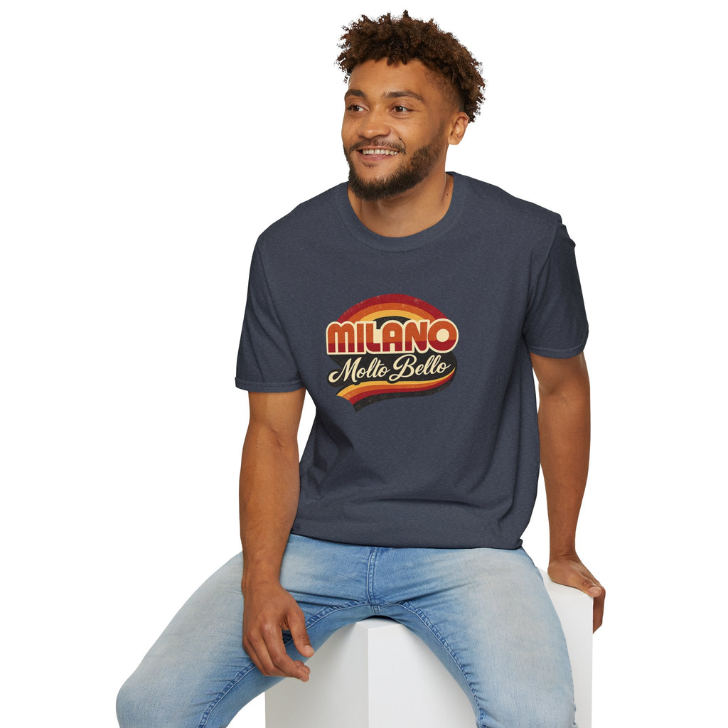 Milano Molto Bello Retro T-Shirt — Vintage Italian Graphic Tee