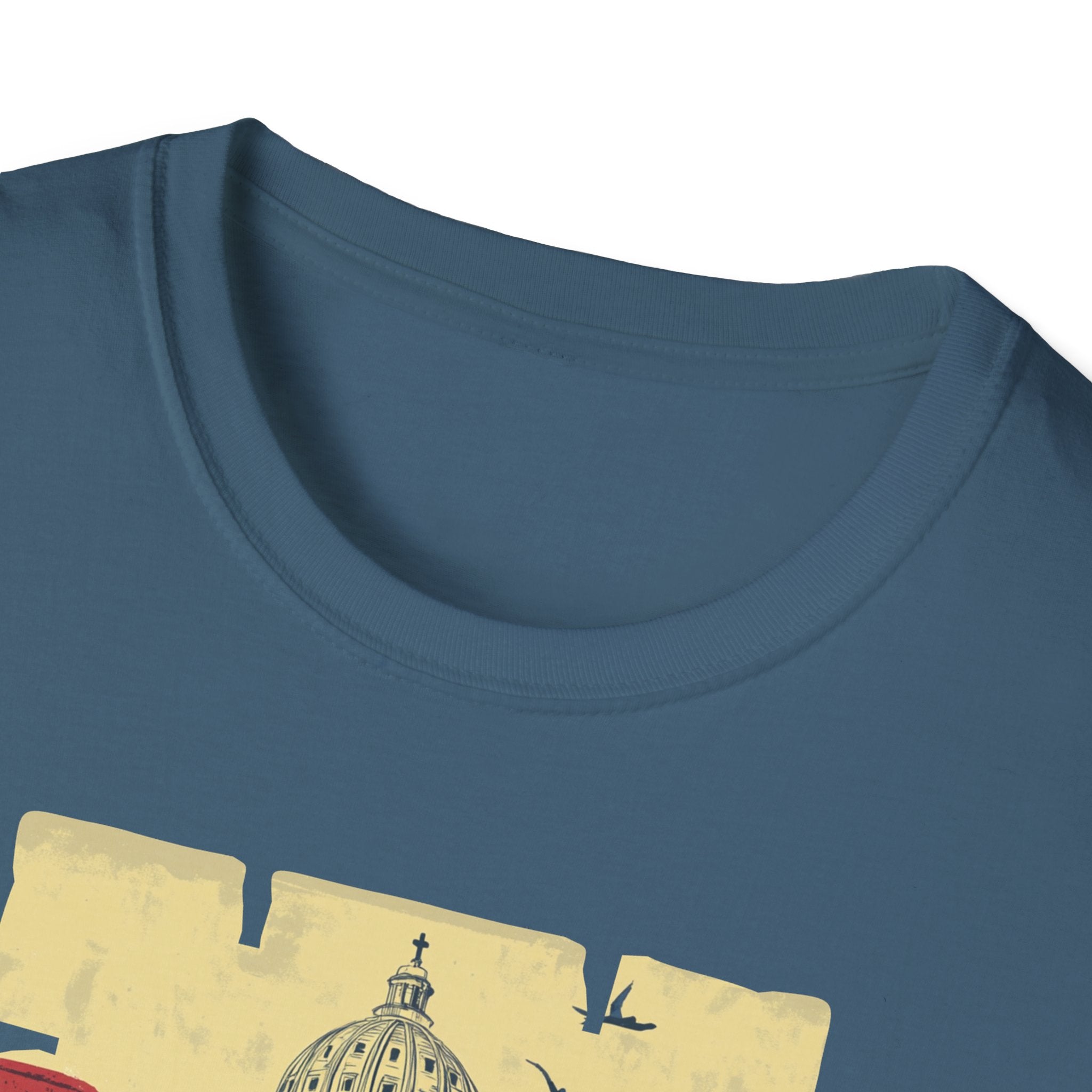 Rome Vintage Skyline T-Shirt | Italian Capitol Landmark Tee