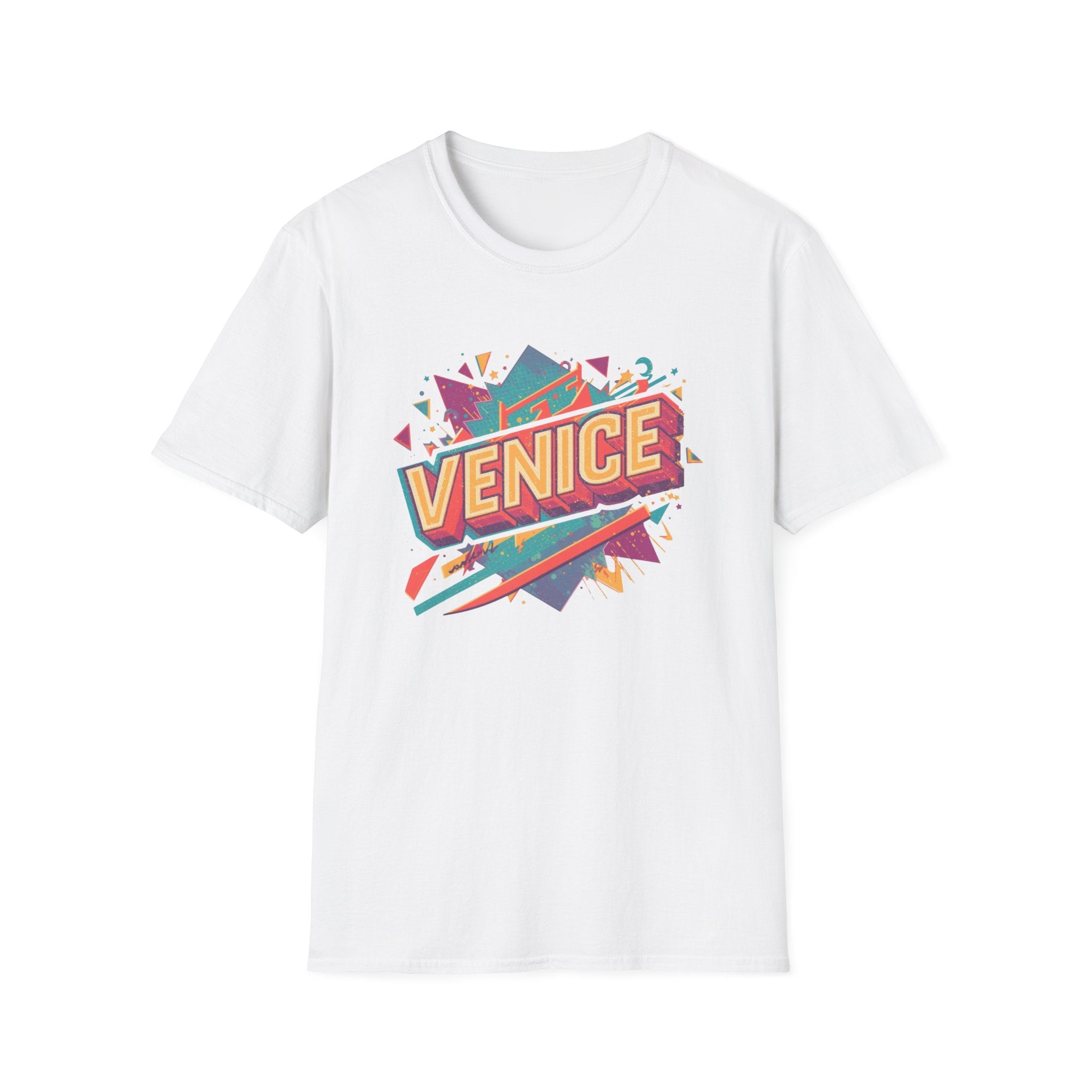 Venice Retro Graphic T-Shirt — Vintage Surf Skate Beach Tee