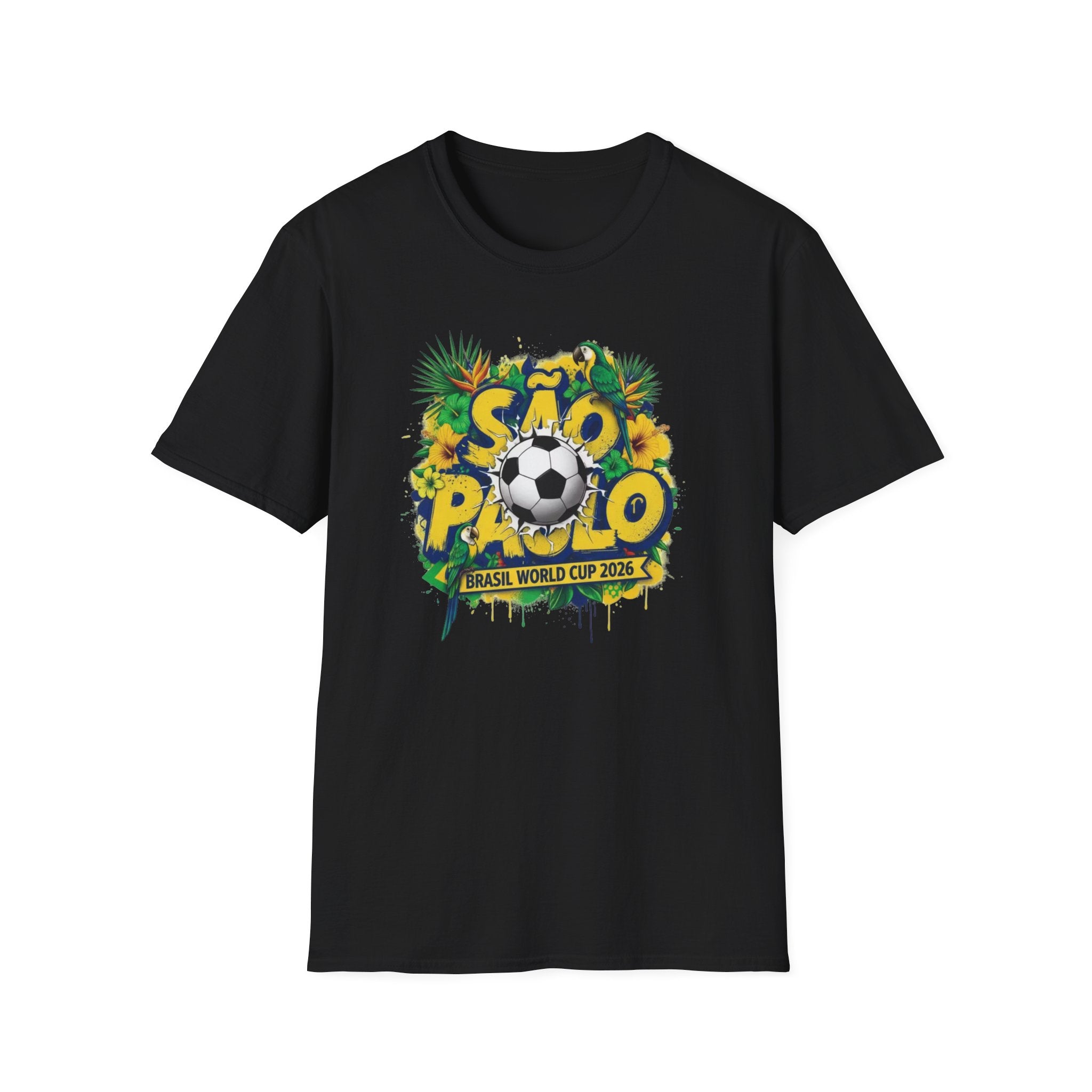 São Paulo Soccer T-Shirt – Brazil World Cup 2026 Football Tee