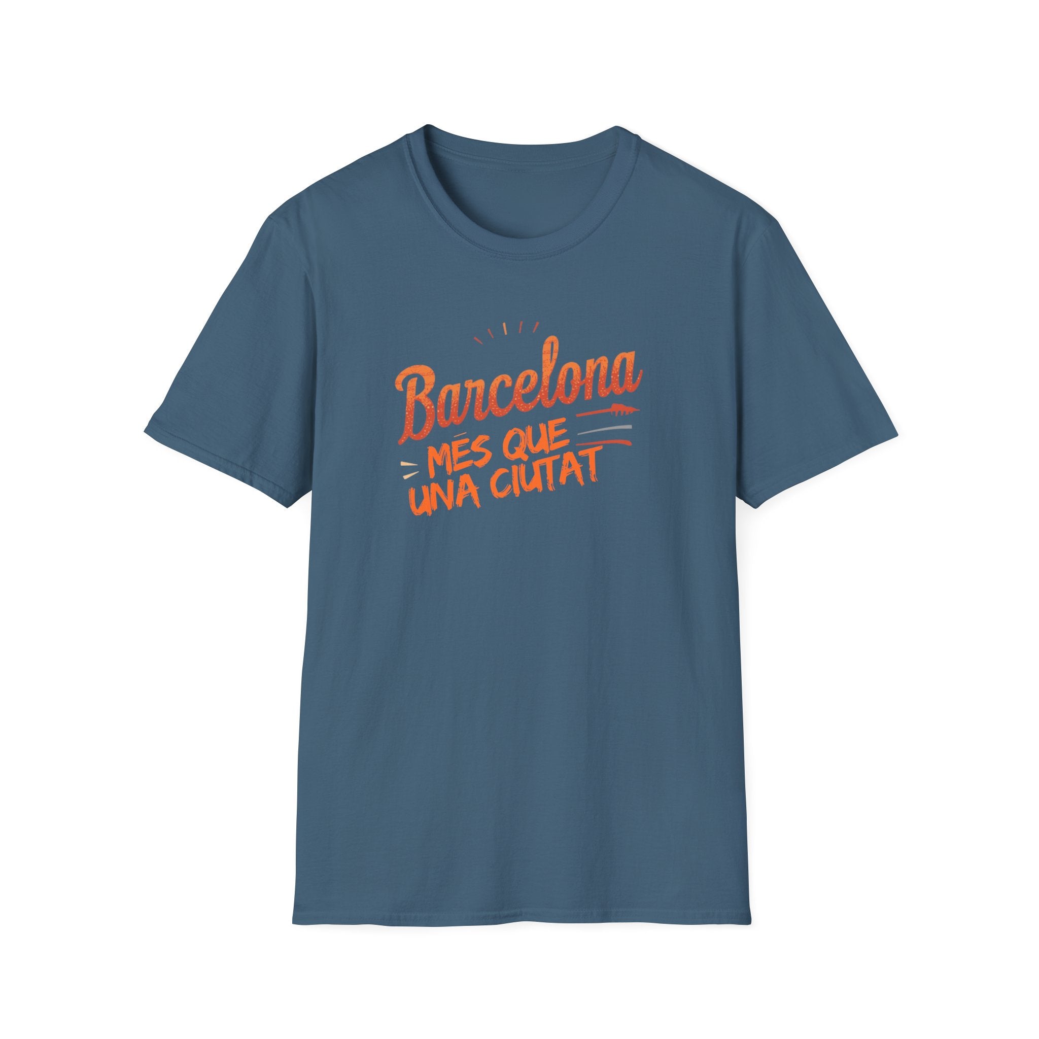 Barcelona Mes Que Una Ciutat T-Shirt | Catalonia Spanish City Tee