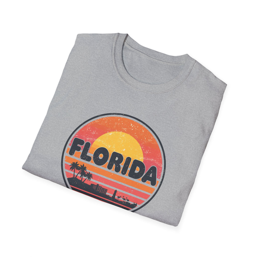 Florida Sunset T-Shirt — Vintage Beach Graphic Tee