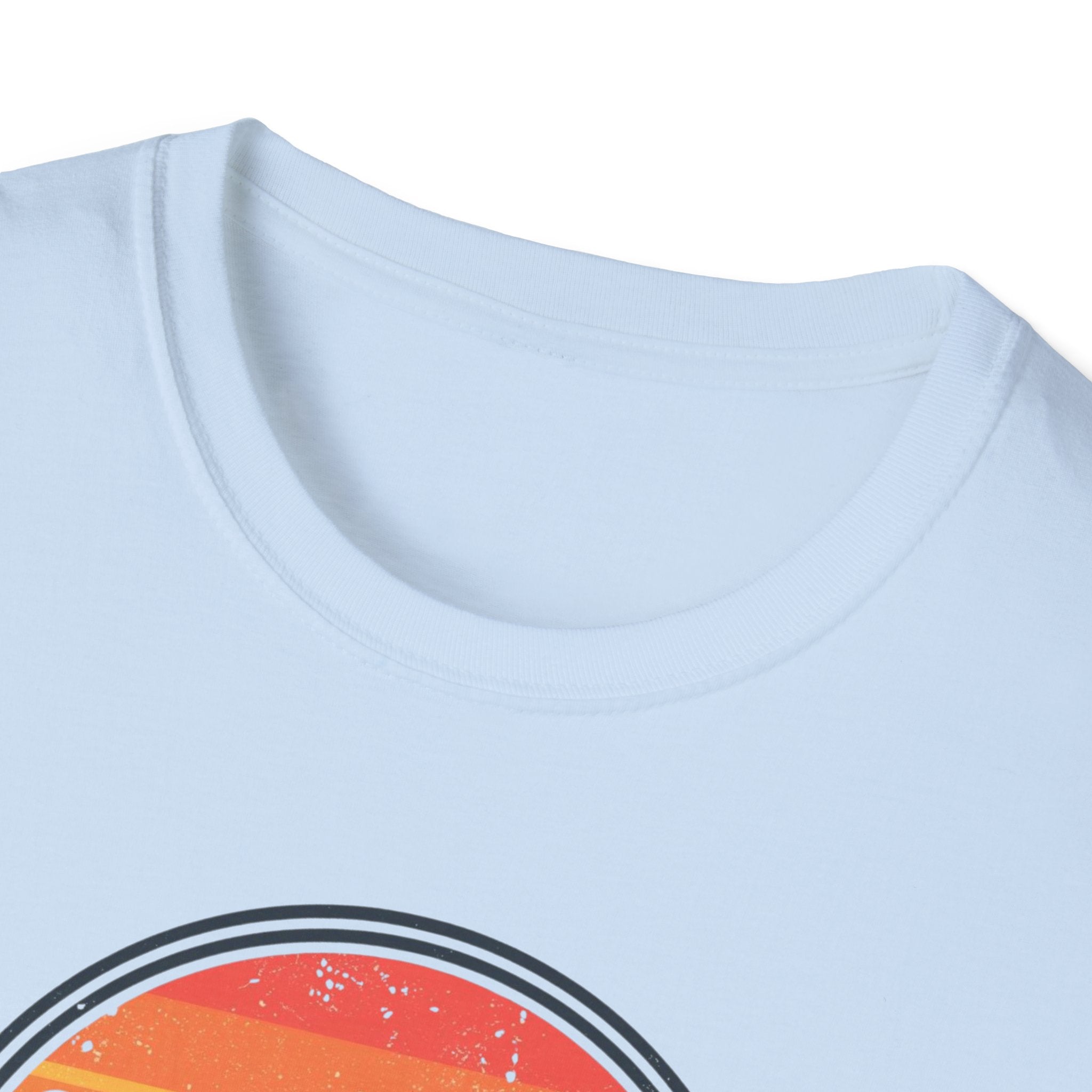 Miami Sunset T‑Shirt — Retro Beach Skyline Tee