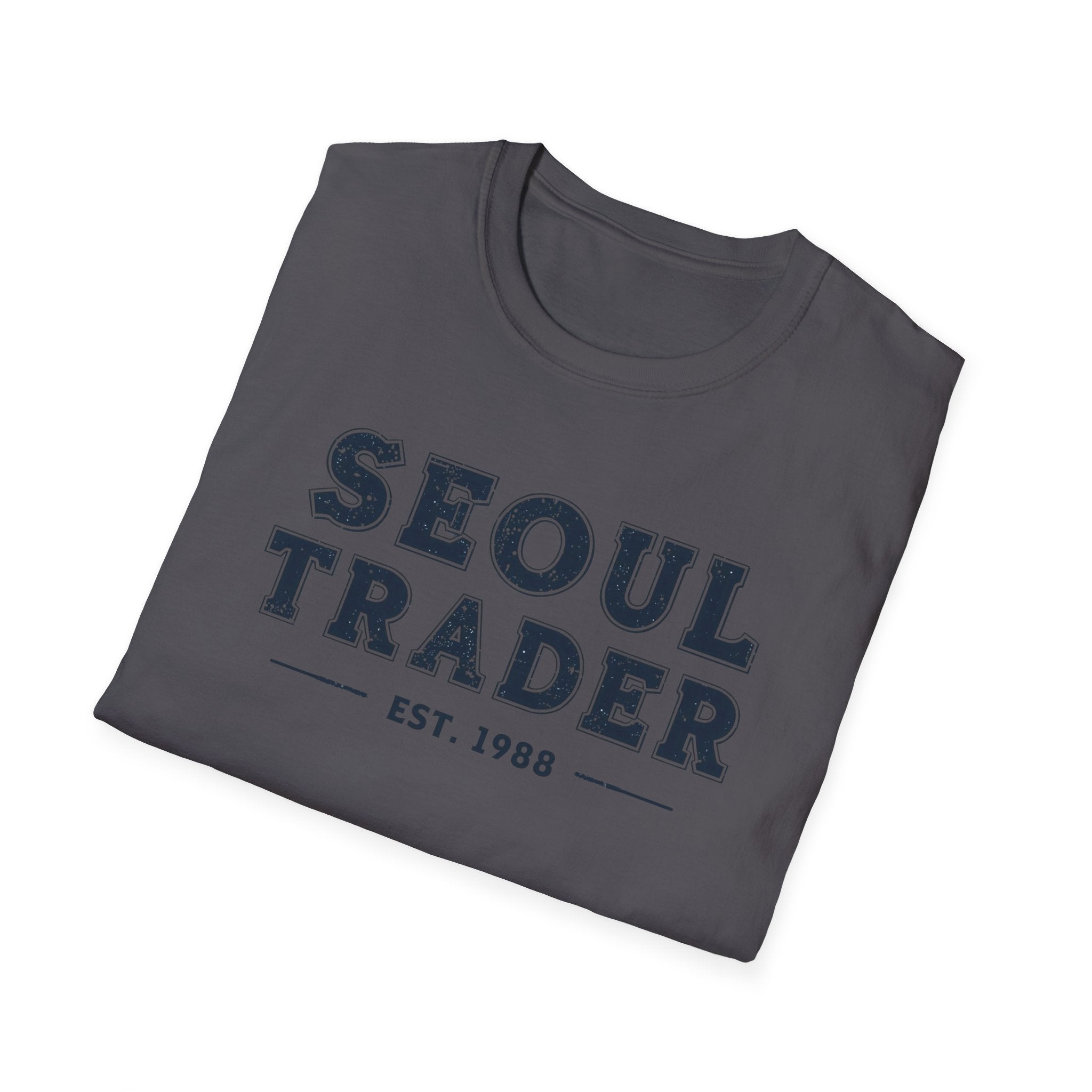 Seoul Trader T-Shirt – Vintage Collegiate 'EST. 1988' Seoul Graphic Tee