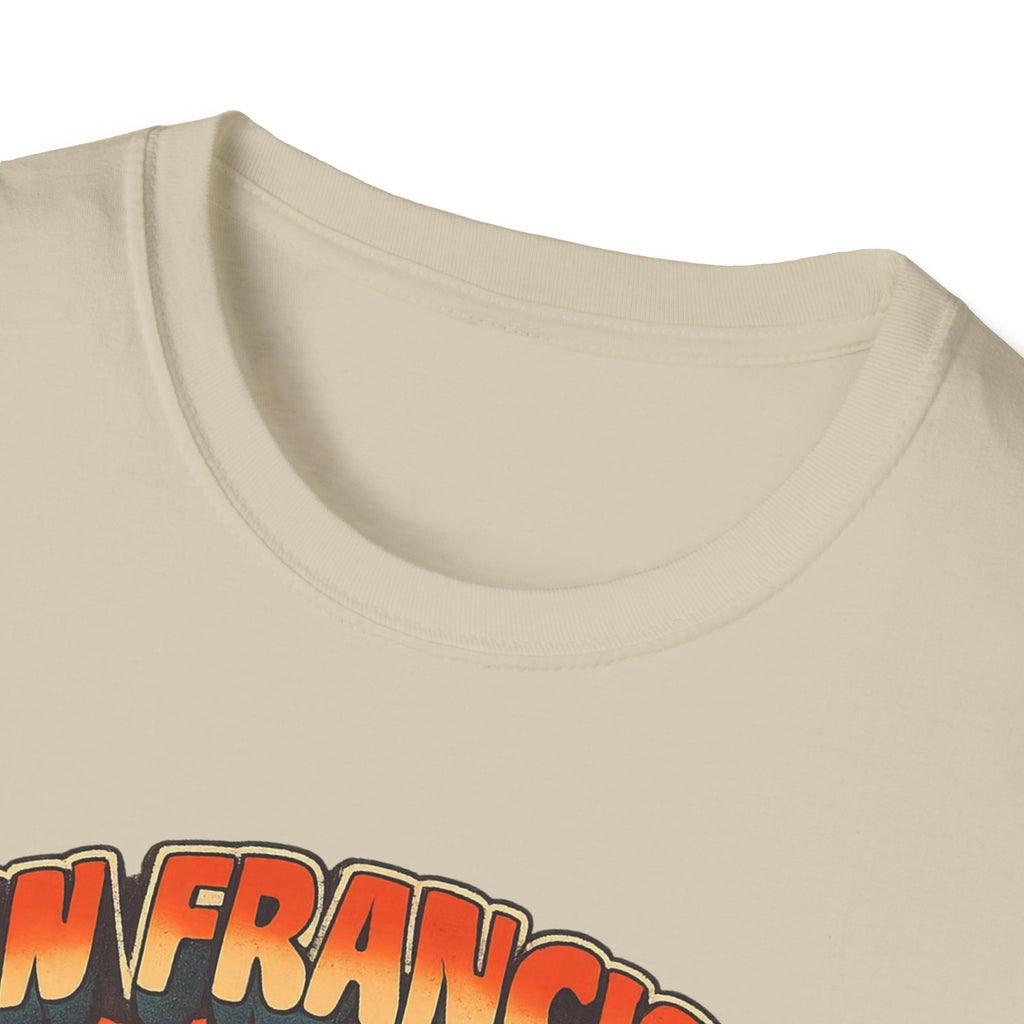 San Francisco Golden State T-Shirt — 'Golden State of Mind' Retro Sunset Tee
