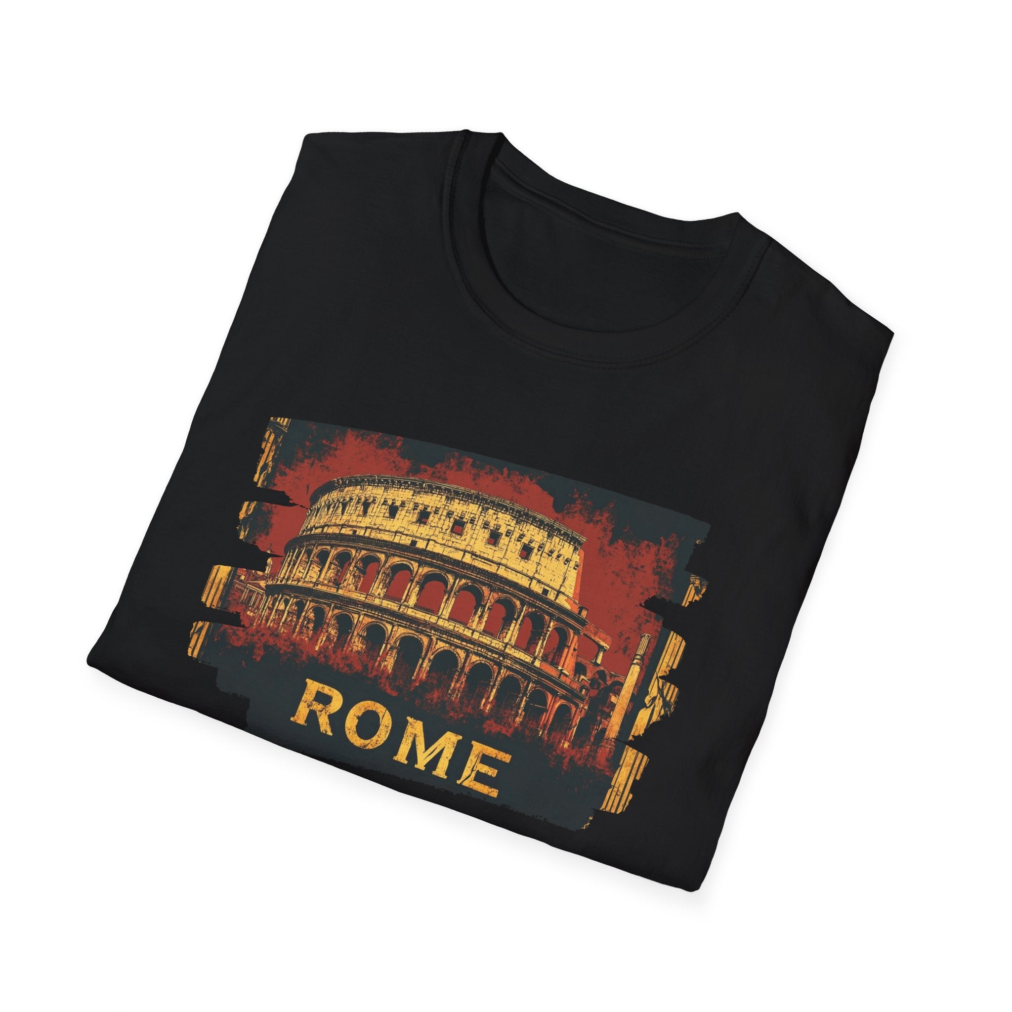 Colosseum Rome graphic T-Shirt | Vintage Roman Landmark travel tee