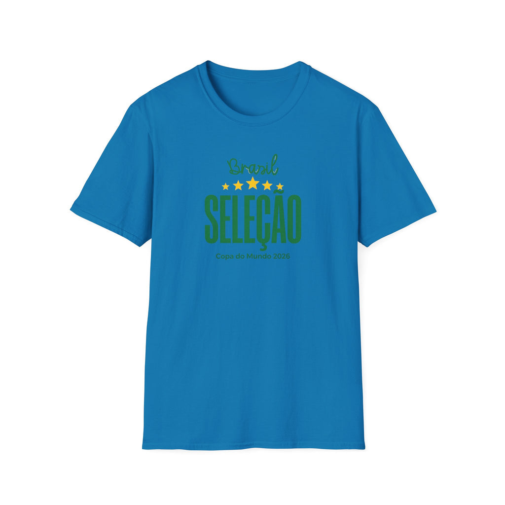 Selecao Brazil Soccer T-Shirt – Copa do Mundo 2022 Fan Tee